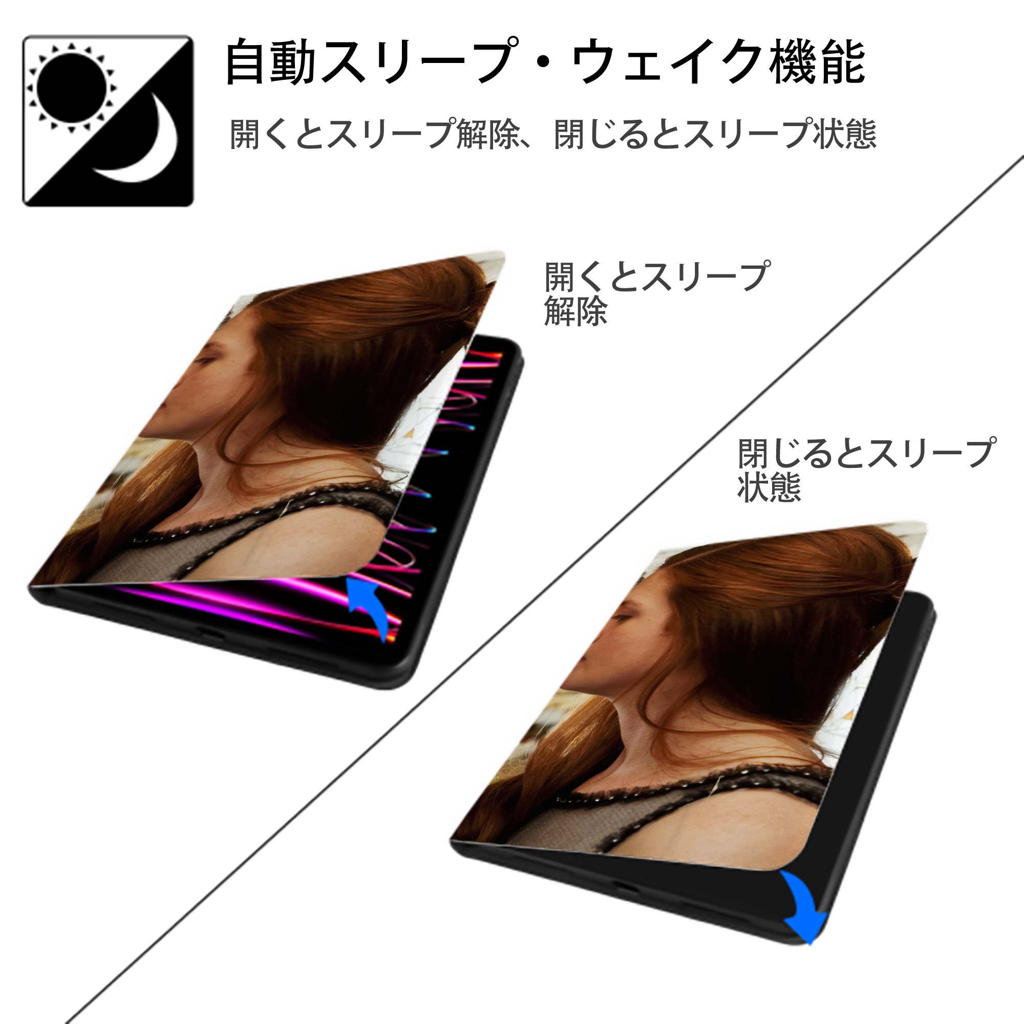 Harry Potter ハリー・ポッターシリーズ IPad ケース ブック型 PUレザー TPU 耐衝撃 軽量 薄型 ペン収納なし 全面保護 IPad 各モデル対応