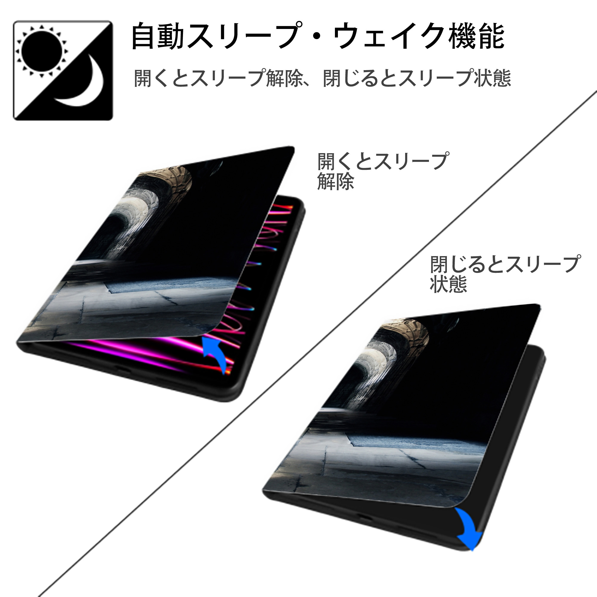 Harry Potter ハリー・ポッターシリーズ IPad ケース ブック型 PUレザー TPU 耐衝撃 軽量 薄型 ペン収納なし 全面保護 IPad 各モデル対応