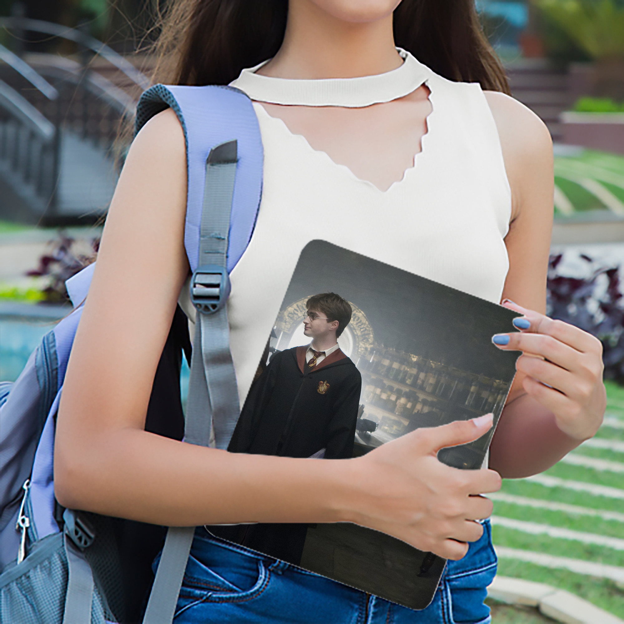 Harry Potter ハリー・ポッターシリーズ IPad ケース ブック型 PUレザー TPU 耐衝撃 軽量 薄型 ペン収納なし 全面保護 IPad 各モデル対応