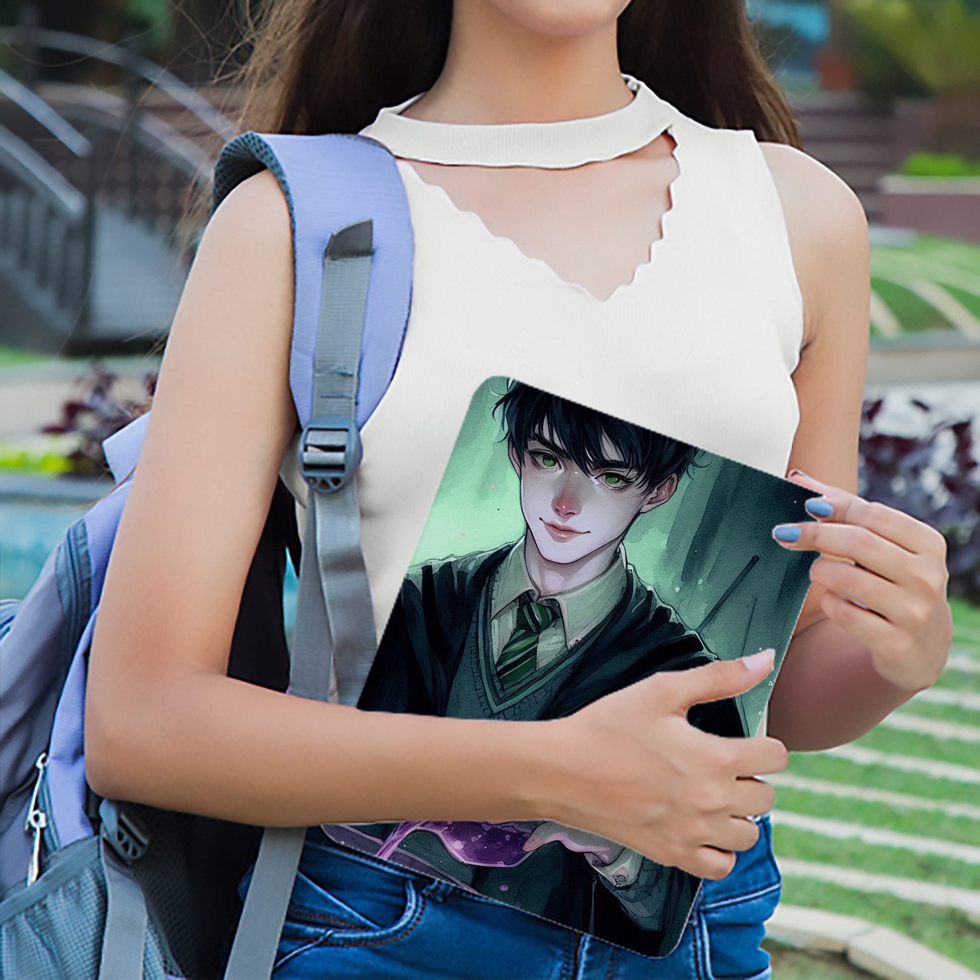 Harry Potter ハリー・ポッターシリーズ IPad ケース ブック型 PUレザー TPU 耐衝撃 軽量 薄型 ペン収納なし 全面保護 IPad 各モデル対応