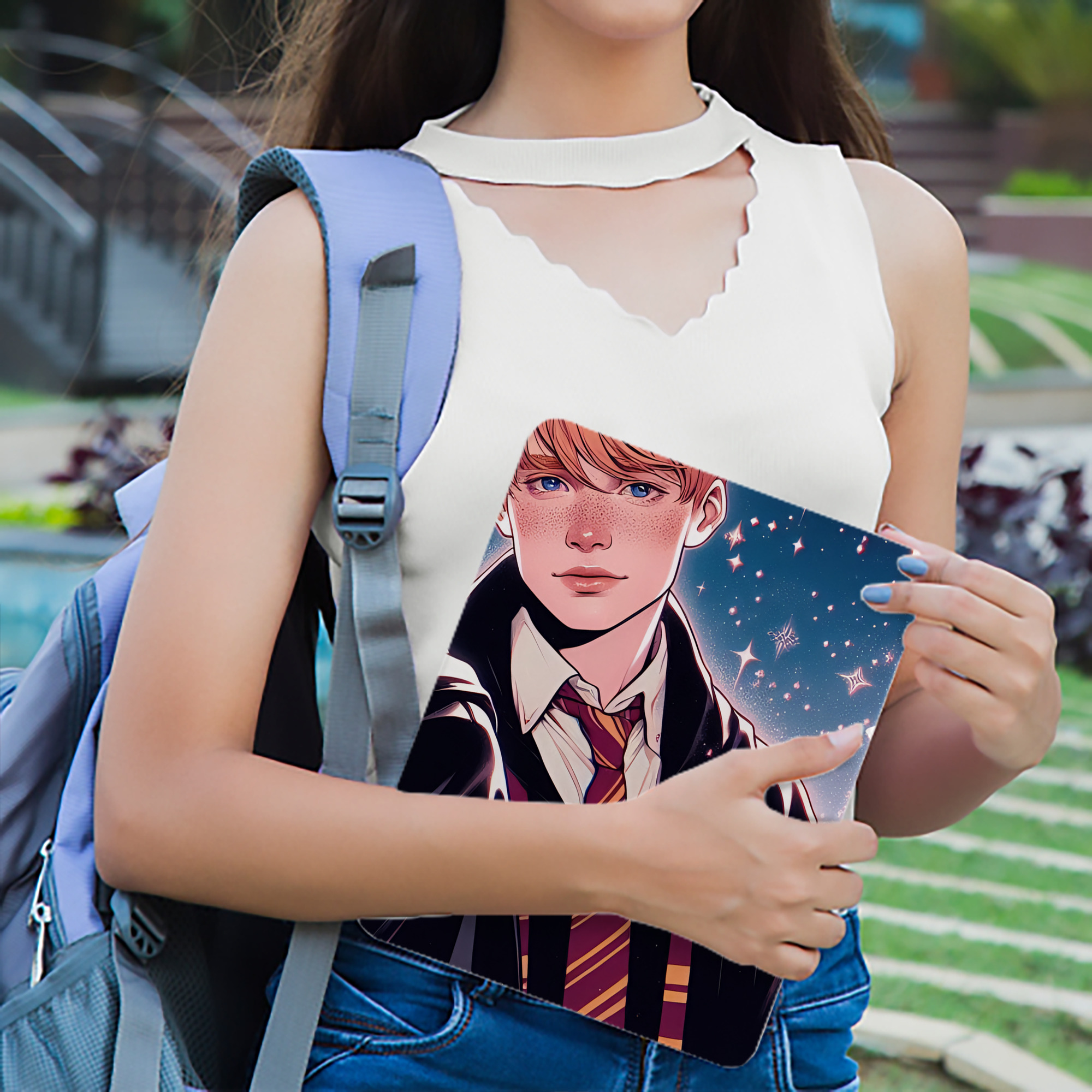 Harry Potter ハリー・ポッターシリーズ IPad ケース ブック型 PUレザー TPU 耐衝撃 軽量 薄型 ペン収納なし 全面保護 IPad 各モデル対応