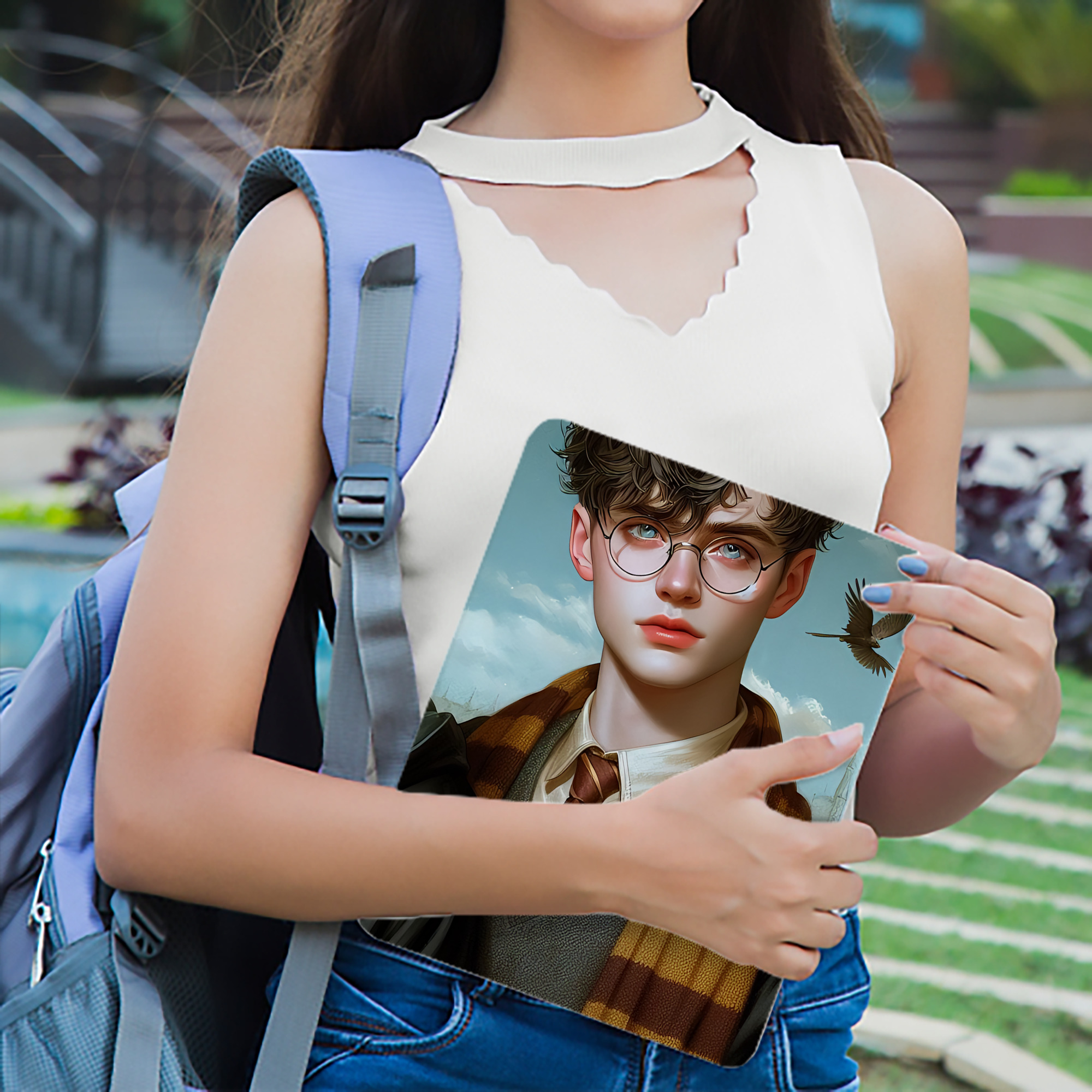 Harry Potter ハリー・ポッターシリーズ IPad ケース ブック型 PUレザー TPU 耐衝撃 軽量 薄型 ペン収納なし 全面保護 IPad 各モデル対応