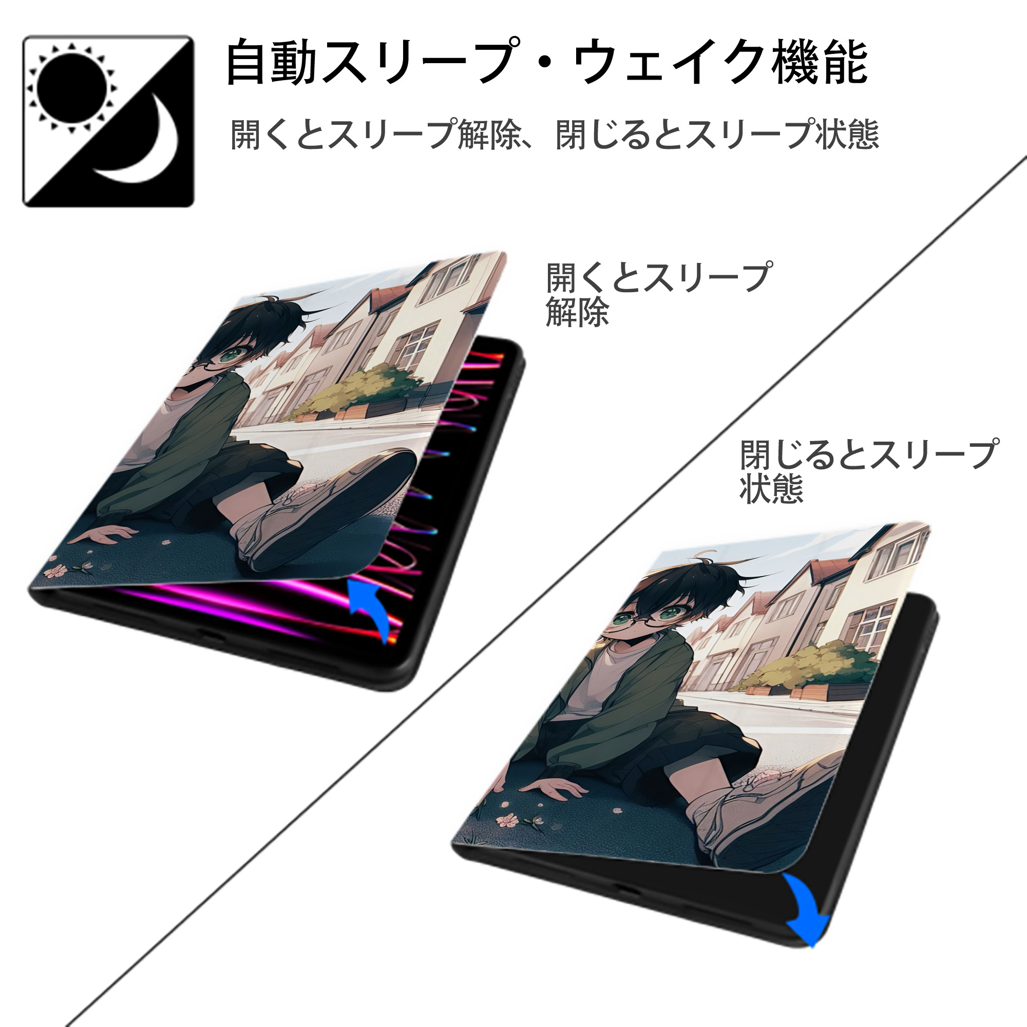 Harry Potter ハリー・ポッターシリーズ IPad ケース ブック型 PUレザー TPU 耐衝撃 軽量 薄型 ペン収納なし 全面保護 IPad 各モデル対応