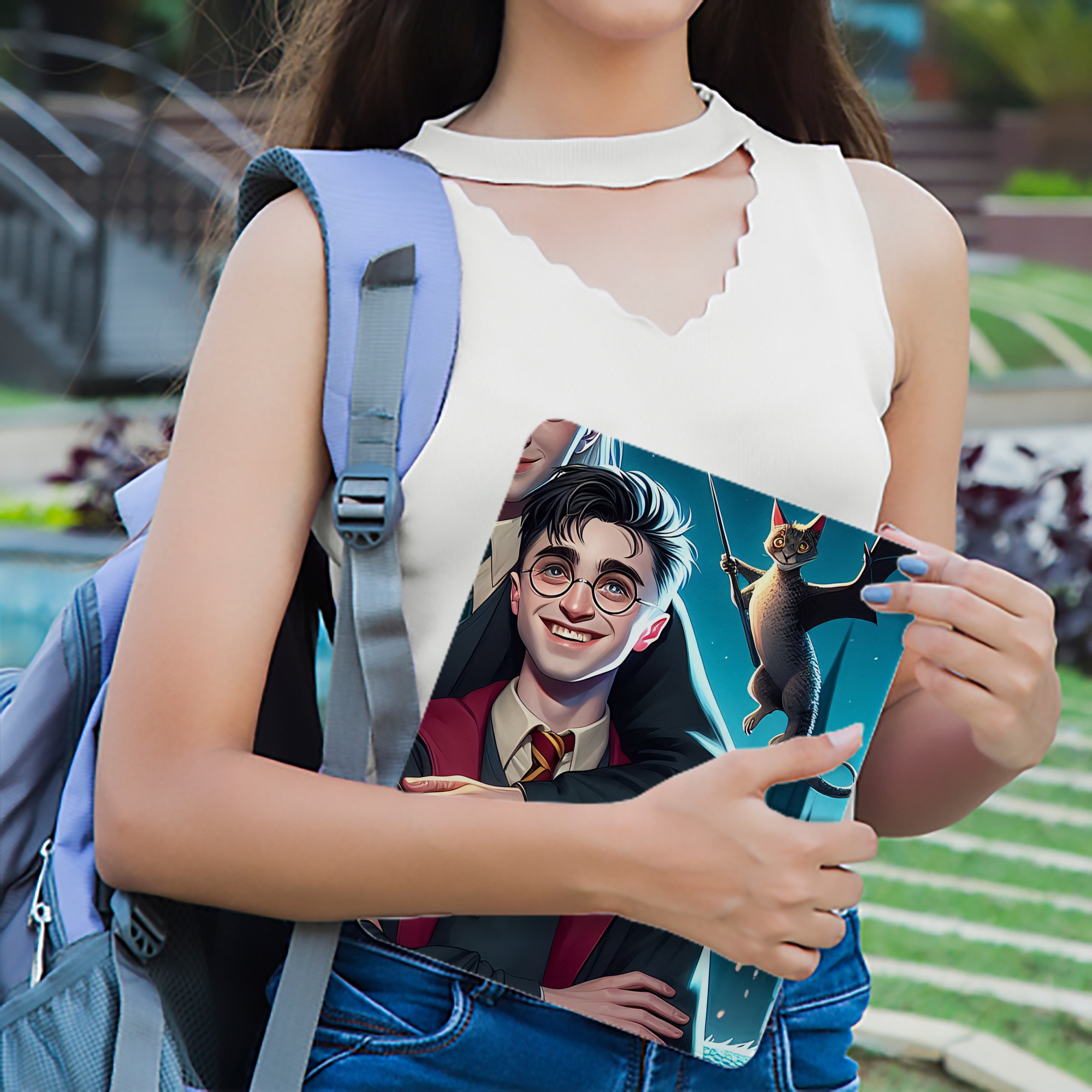 Harry Potter ハリー・ポッターシリーズ IPad ケース ブック型 PUレザー TPU 耐衝撃 軽量 薄型 ペン収納なし 全面保護 IPad 各モデル対応