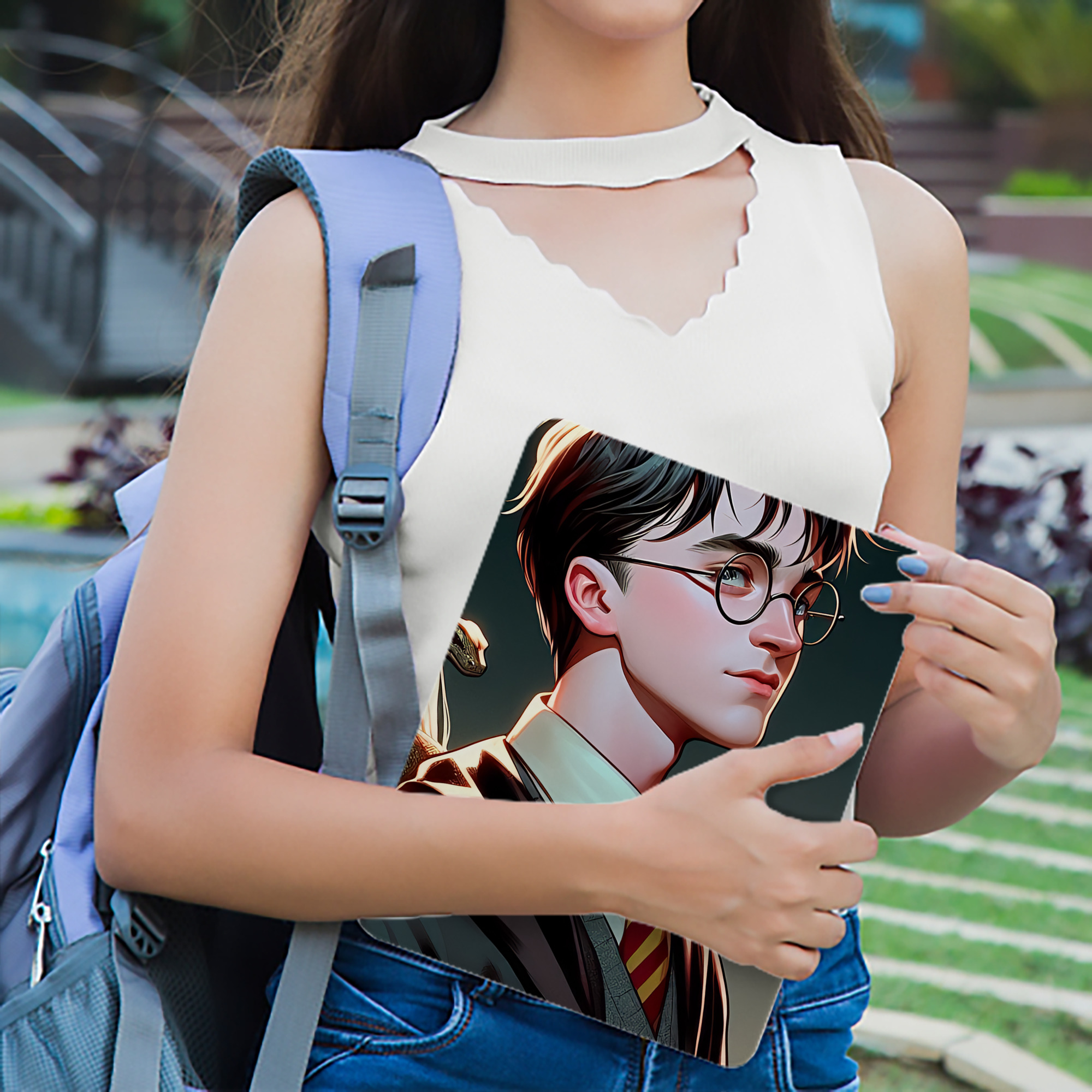 Harry Potter ハリー・ポッターシリーズ IPad ケース ブック型 PUレザー TPU 耐衝撃 軽量 薄型 ペン収納なし 全面保護 IPad 各モデル対応