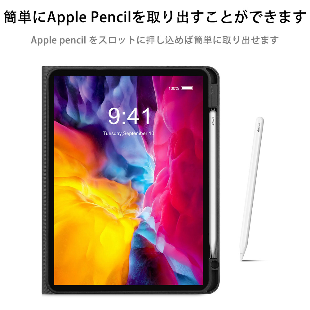 Harry Potter ハリー・ポッターシリーズ IPadケース ペンホルダー付き ブックスタイルデザイン