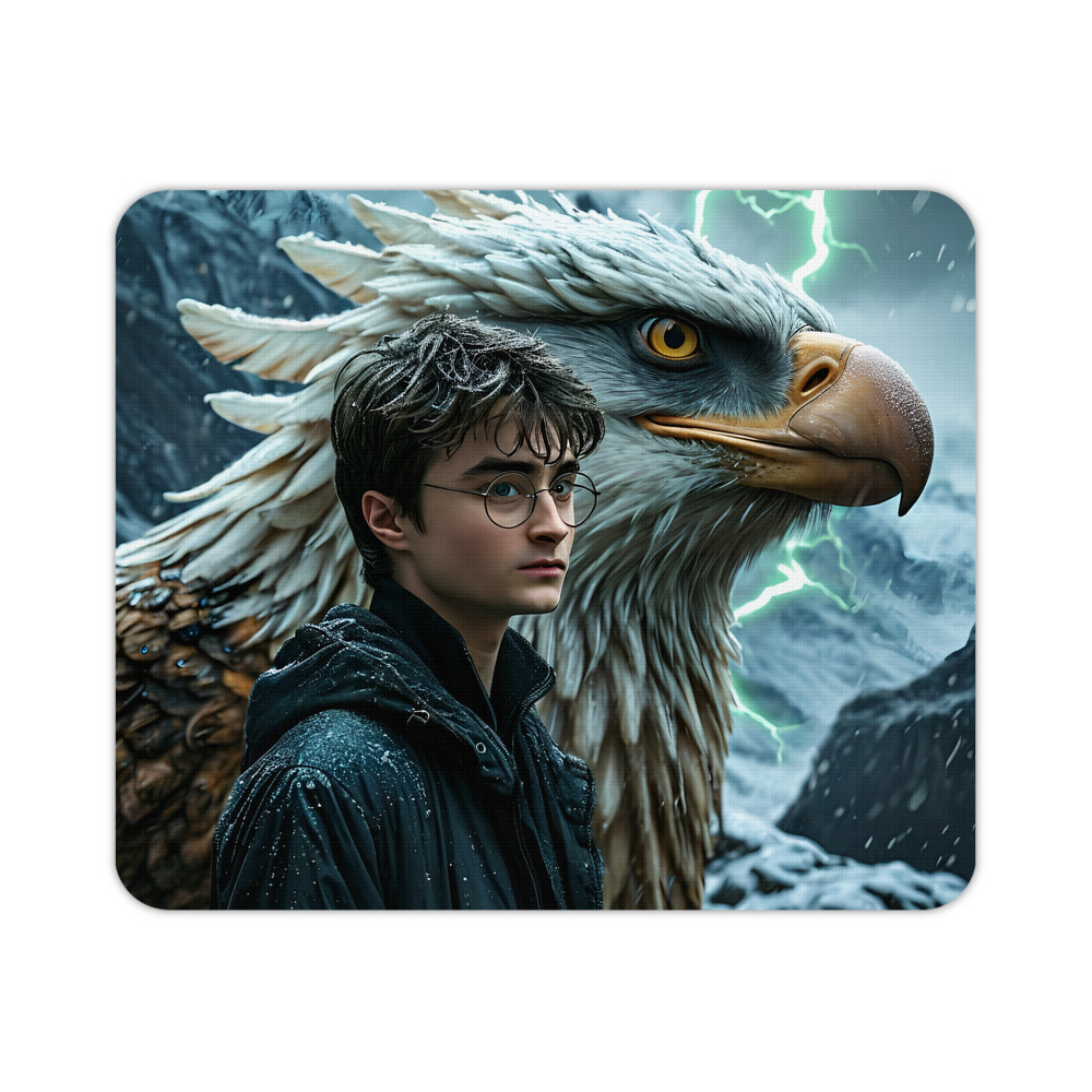 （画像用） Harry Potter ハリー・ポッターシリーズ マウスパッド ステッチ加工 ラバー素材 防水 滑り止め 超薄型 ゲーミング/オフィス対応