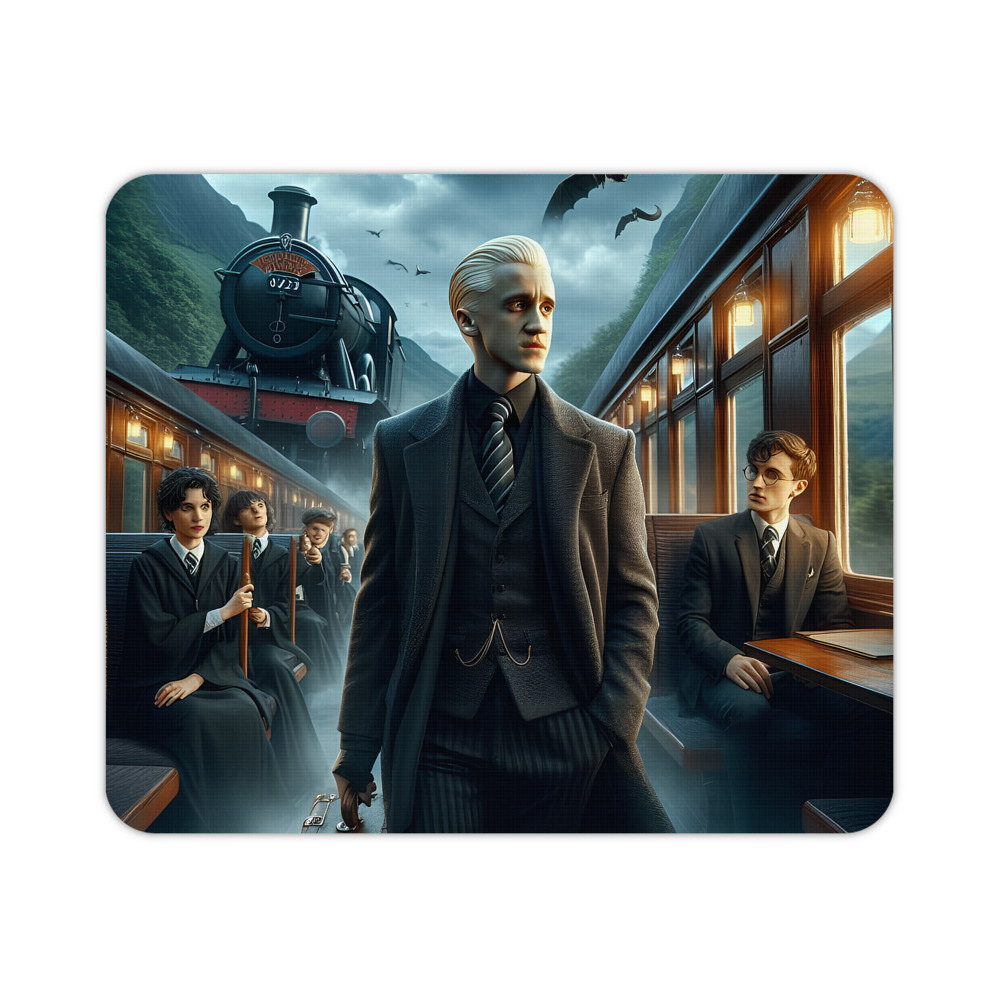 （画像用） Harry Potter ハリー・ポッターシリーズ マウスパッド ステッチ加工 ラバー素材 防水 滑り止め 超薄型 ゲーミング/オフィス対応