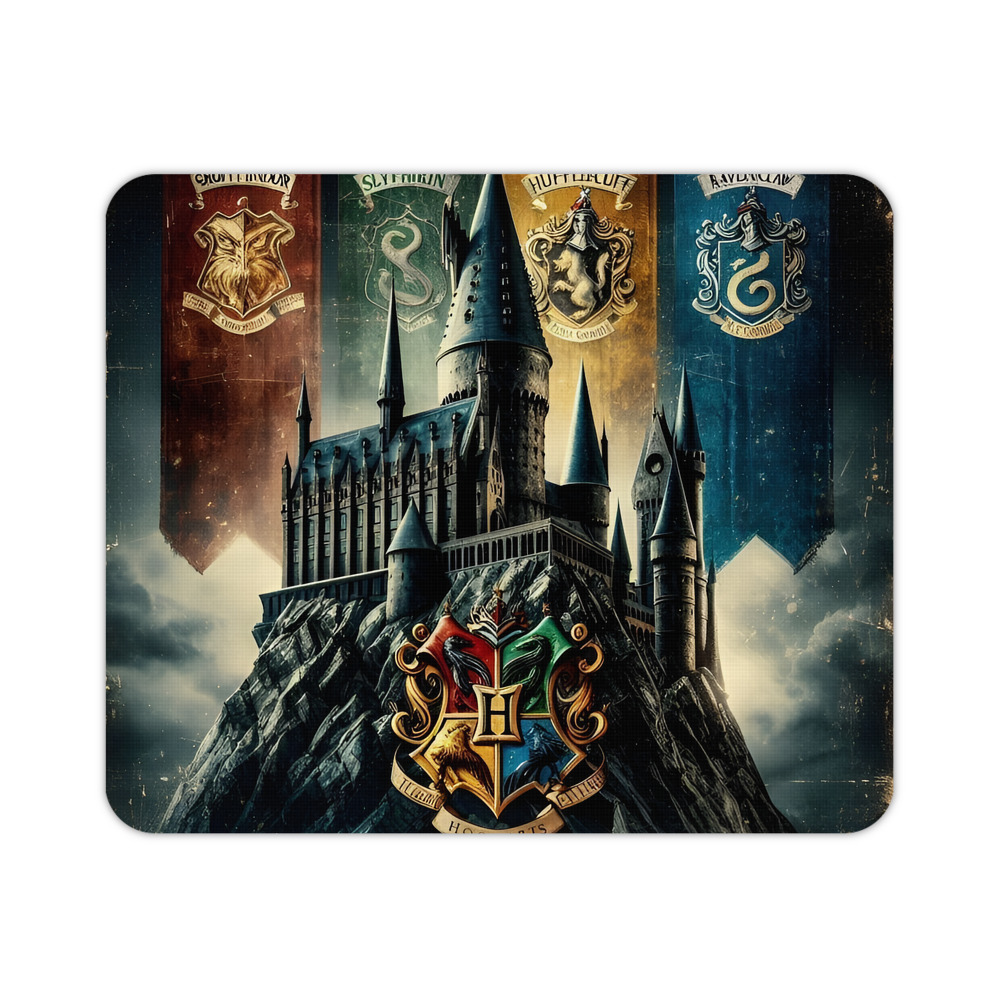 （画像用） Harry Potter ハリー・ポッターシリーズ マウスパッド ステッチ加工 ラバー素材 防水 滑り止め 超薄型 ゲーミング/オフィス対応