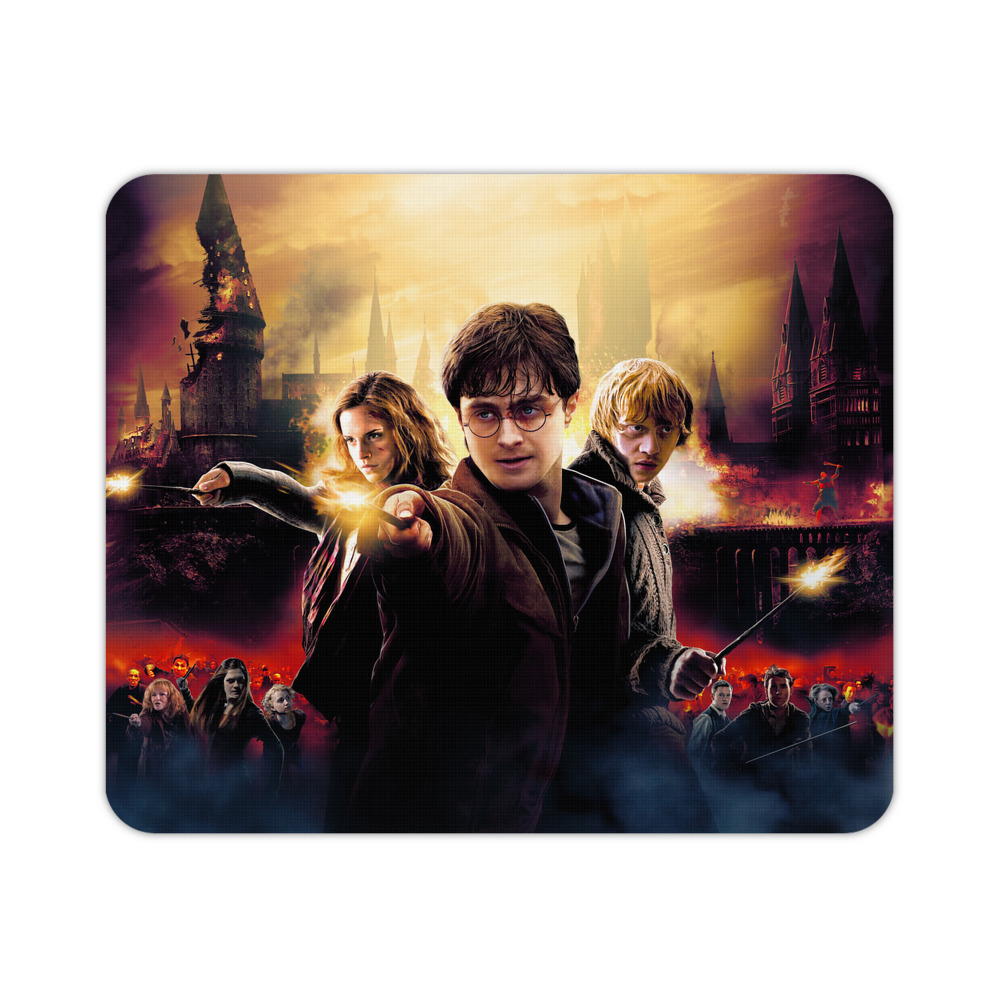 （画像用） Harry Potter ハリー・ポッターシリーズ マウスパッド ステッチ加工 ラバー素材 防水 滑り止め 超薄型 ゲーミング/オフィス対応