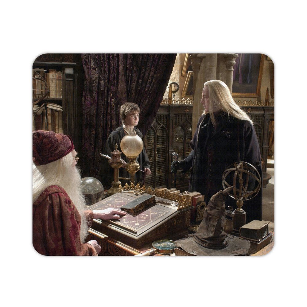 （画像用） Harry Potter ハリー・ポッターシリーズ マウスパッド ステッチ加工 ラバー素材 防水 滑り止め 超薄型 ゲーミング/オフィス対応