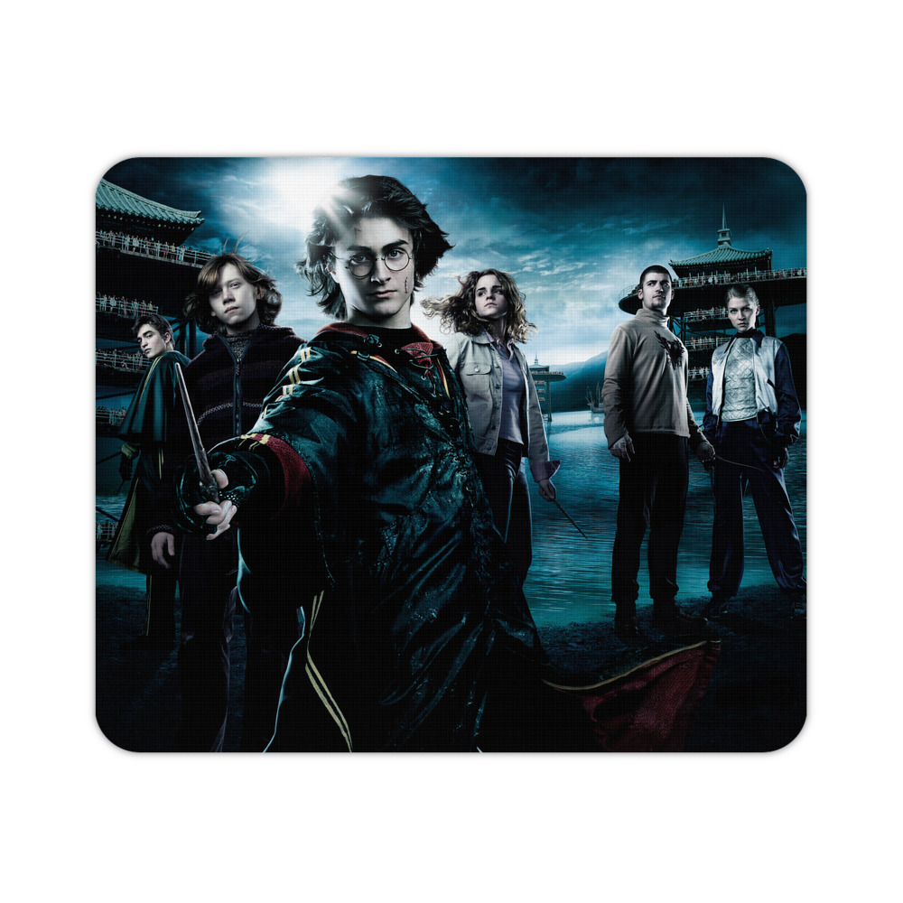 （画像用） Harry Potter ハリー・ポッターシリーズ マウスパッド ステッチ加工 ラバー素材 防水 滑り止め 超薄型 ゲーミング/オフィス対応