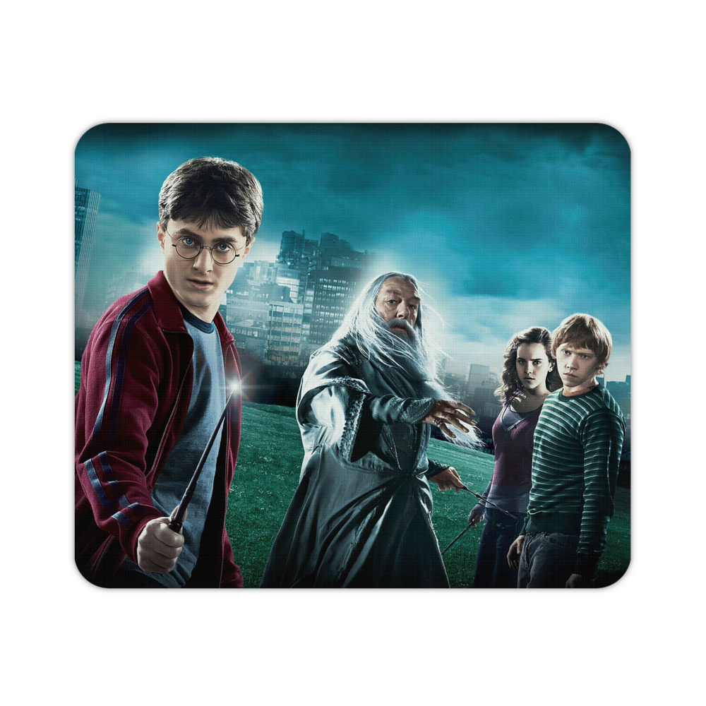 （画像用） Harry Potter ハリー・ポッターシリーズ マウスパッド ステッチ加工 ラバー素材 防水 滑り止め 超薄型 ゲーミング/オフィス対応