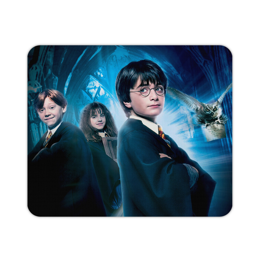 （画像用） Harry Potter ハリー・ポッターシリーズ マウスパッド ステッチ加工 ラバー素材 防水 滑り止め 超薄型 ゲーミング/オフィス対応