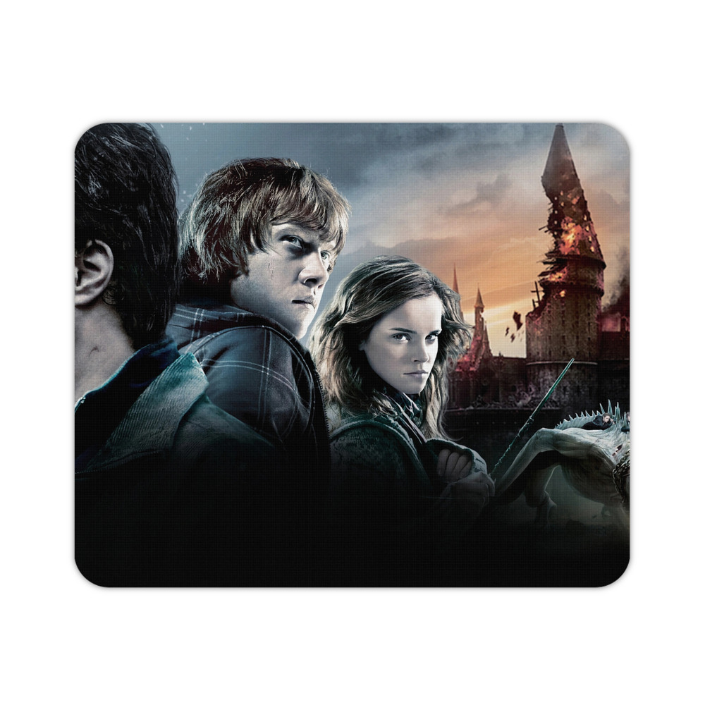（画像用） Harry Potter ハリー・ポッターシリーズ マウスパッド ステッチ加工 ラバー素材 防水 滑り止め 超薄型 ゲーミング/オフィス対応