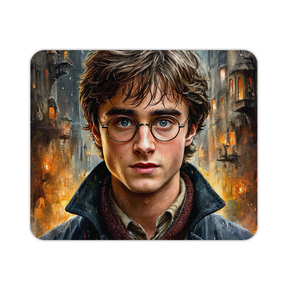 （画像用） Harry Potter ハリー・ポッターシリーズ マウスパッド ステッチ加工 ラバー素材 防水 滑り止め 超薄型 ゲーミング/オフィス対応