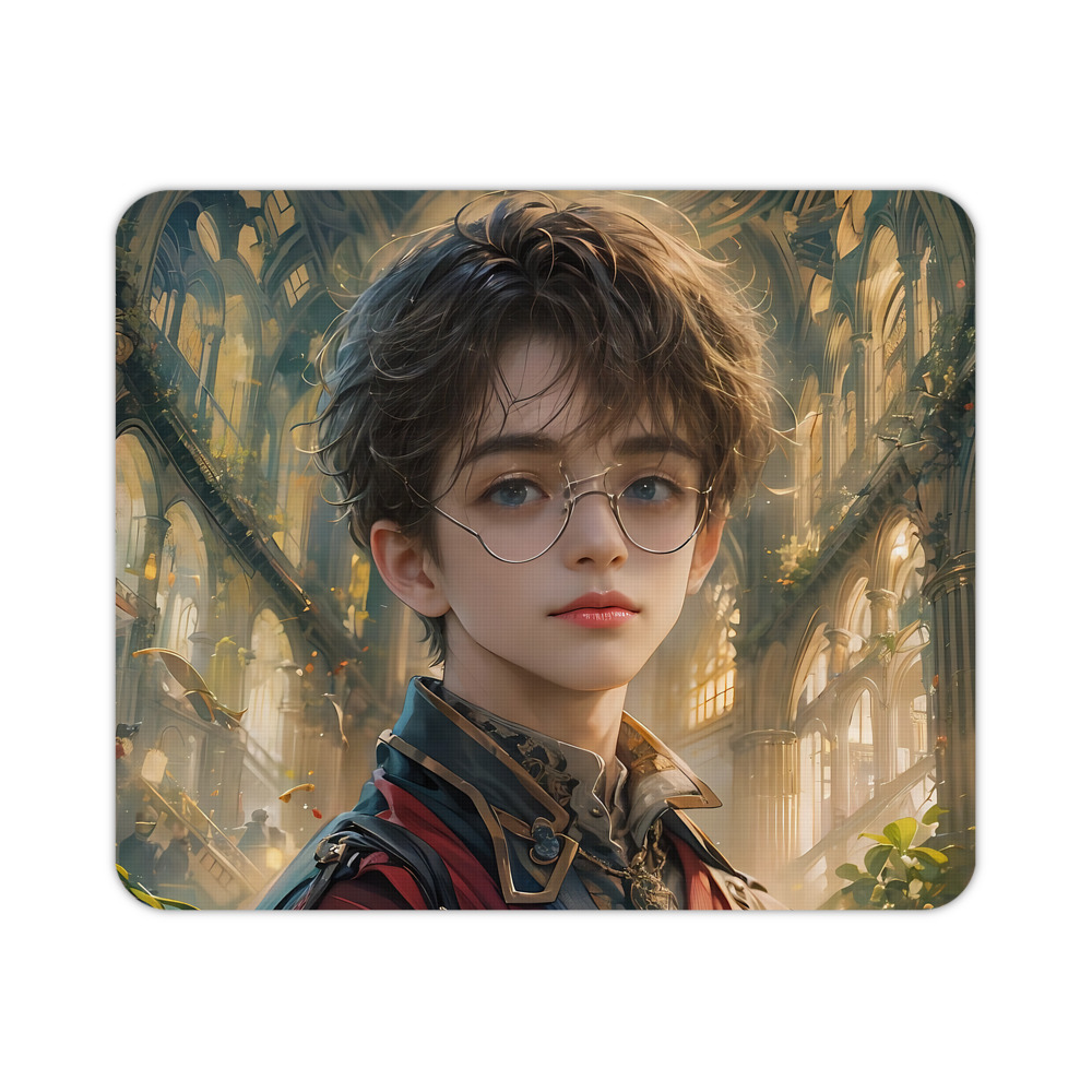 （画像用） Harry Potter ハリー・ポッターシリーズ マウスパッド ステッチ加工 ラバー素材 防水 滑り止め 超薄型 ゲーミング/オフィス対応