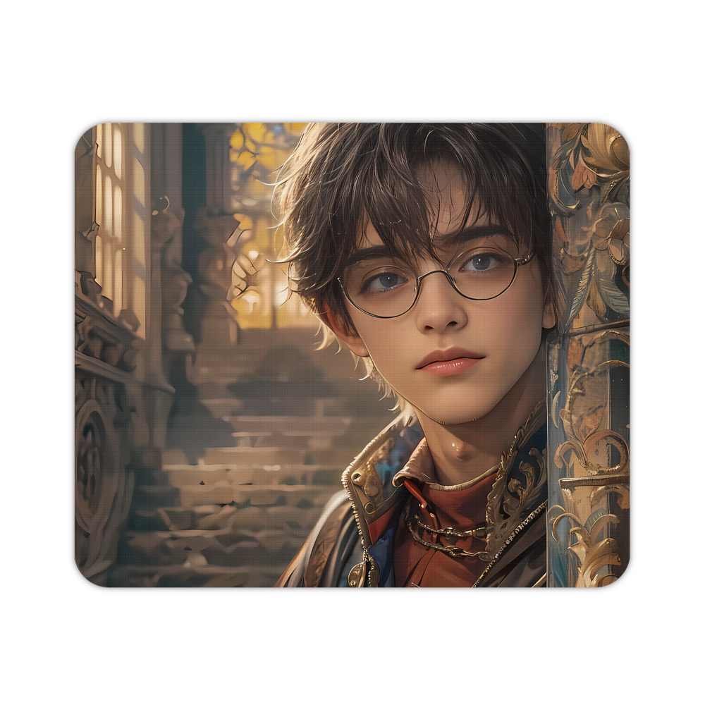 （画像用） Harry Potter ハリー・ポッターシリーズ マウスパッド ステッチ加工 ラバー素材 防水 滑り止め 超薄型 ゲーミング/オフィス対応