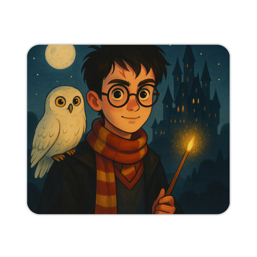 （画像用） Harry Potter ハリー・ポッターシリーズ マウスパッド ステッチ加工 ラバー素材 防水 滑り止め 超薄型 ゲーミング/オフィス対応