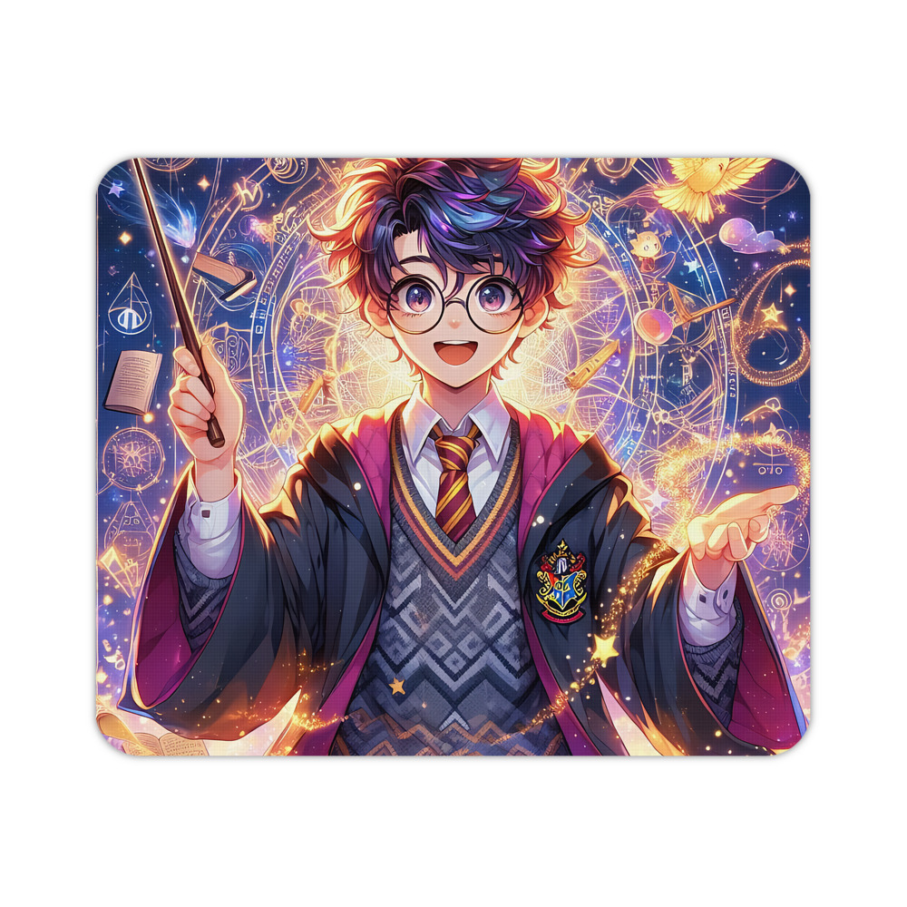 （画像用） Harry Potter ハリー・ポッターシリーズ マウスパッド ステッチ加工 ラバー素材 防水 滑り止め 超薄型 ゲーミング/オフィス対応