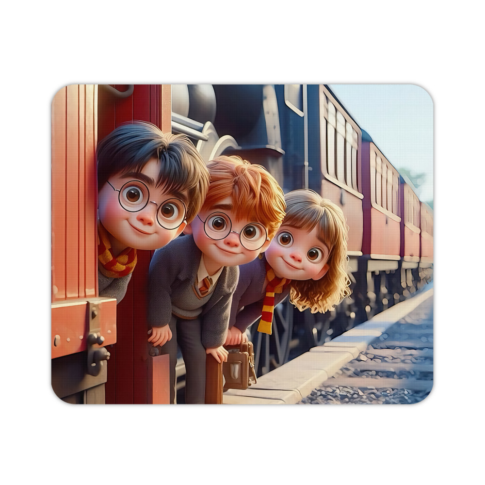 （画像用） Harry Potter ハリー・ポッターシリーズ マウスパッド ステッチ加工 ラバー素材 防水 滑り止め 超薄型 ゲーミング/オフィス対応