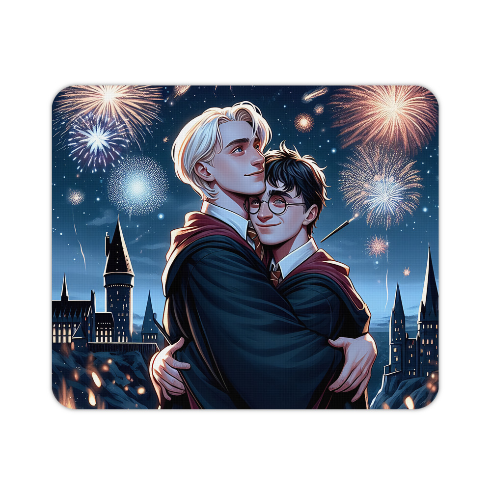 （画像用） Harry Potter ハリー・ポッターシリーズ マウスパッド ステッチ加工 ラバー素材 防水 滑り止め 超薄型 ゲーミング/オフィス対応