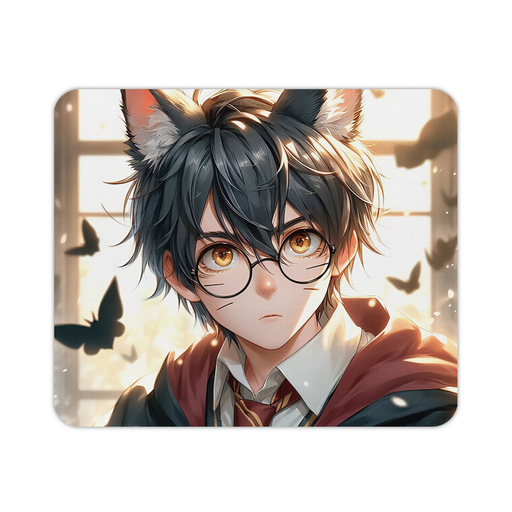 （画像用） Harry Potter ハリー・ポッターシリーズ マウスパッド ステッチ加工 ラバー素材 防水 滑り止め 超薄型 ゲーミング/オフィス対応