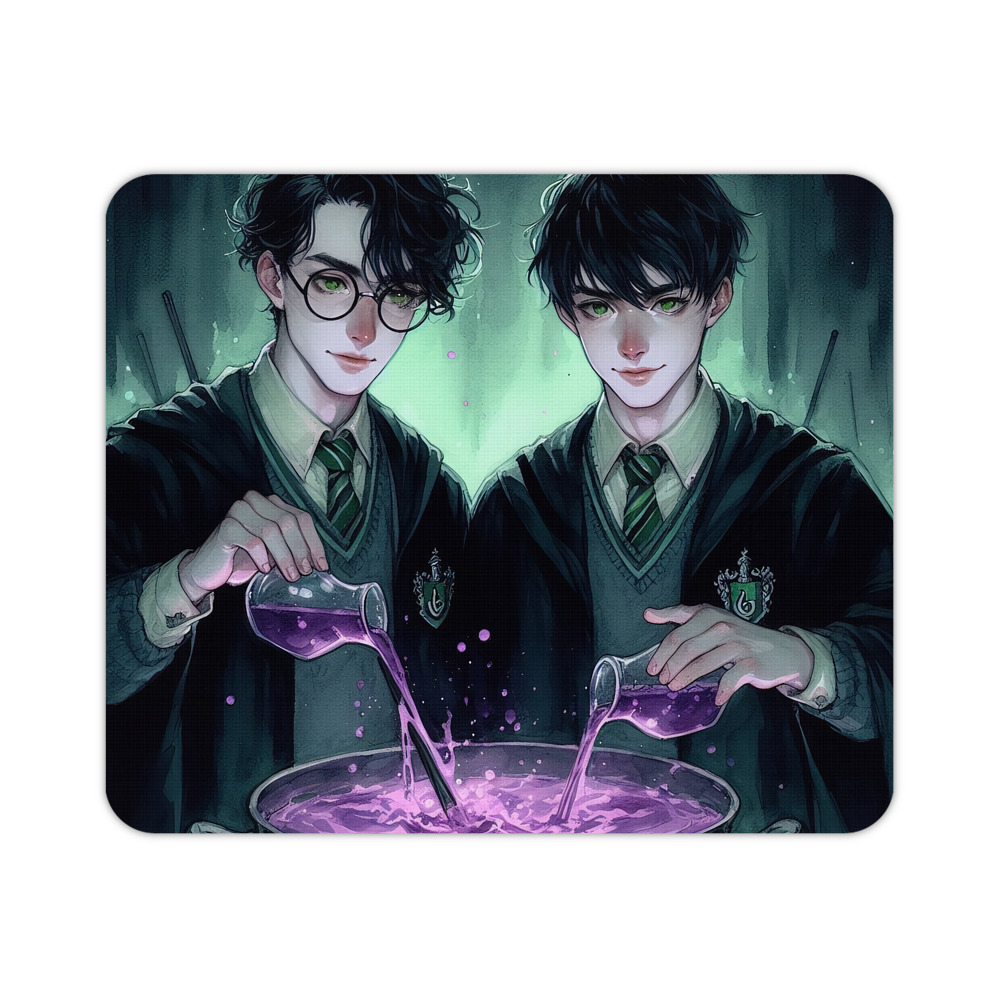 （画像用） Harry Potter ハリー・ポッターシリーズ マウスパッド ステッチ加工 ラバー素材 防水 滑り止め 超薄型 ゲーミング/オフィス対応