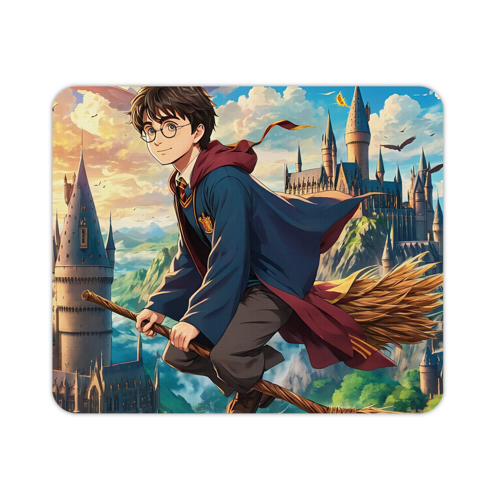（画像用） Harry Potter ハリー・ポッターシリーズ マウスパッド ステッチ加工 ラバー素材 防水 滑り止め 超薄型 ゲーミング/オフィス対応