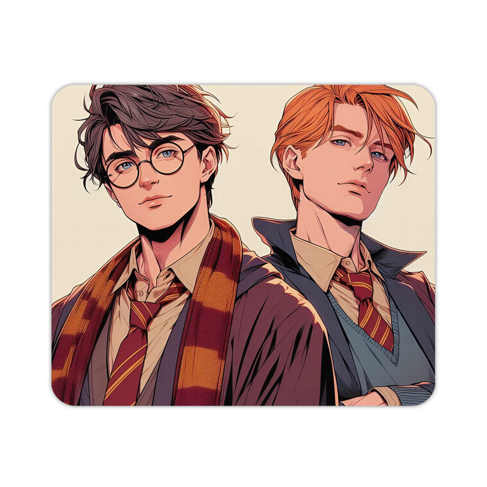 （画像用） Harry Potter ハリー・ポッターシリーズ マウスパッド ステッチ加工 ラバー素材 防水 滑り止め 超薄型 ゲーミング/オフィス対応