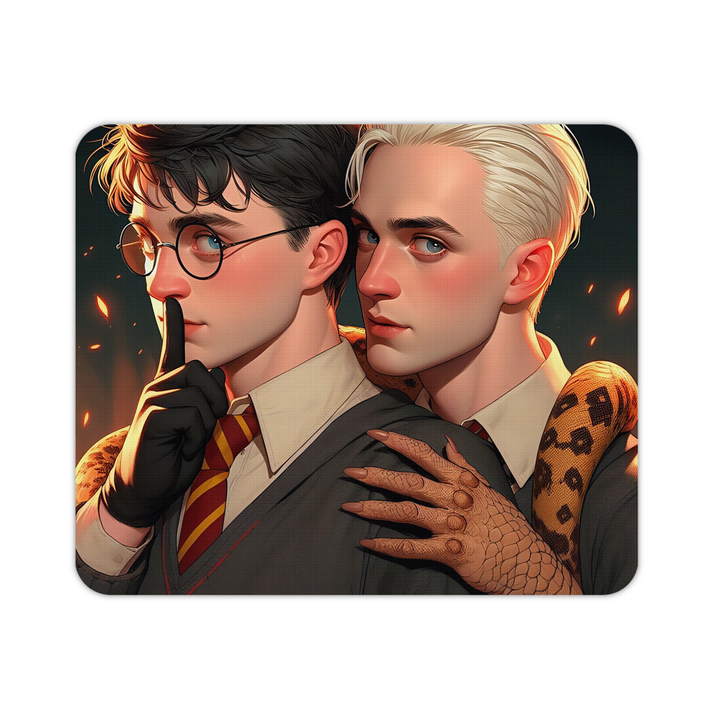 （画像用） Harry Potter ハリー・ポッターシリーズ マウスパッド ステッチ加工 ラバー素材 防水 滑り止め 超薄型 ゲーミング/オフィス対応