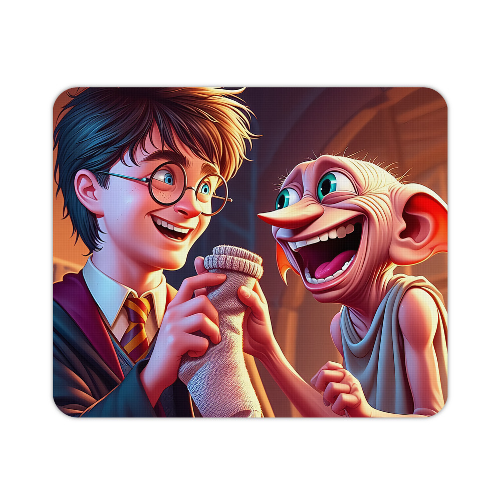 （画像用） Harry Potter ハリー・ポッターシリーズ マウスパッド ステッチ加工 ラバー素材 防水 滑り止め 超薄型 ゲーミング/オフィス対応