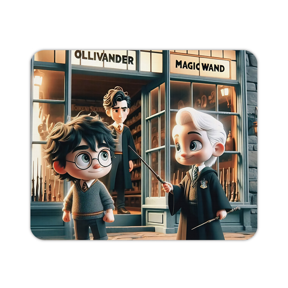 （画像用） Harry Potter ハリー・ポッターシリーズ マウスパッド ステッチ加工 ラバー素材 防水 滑り止め 超薄型 ゲーミング/オフィス対応