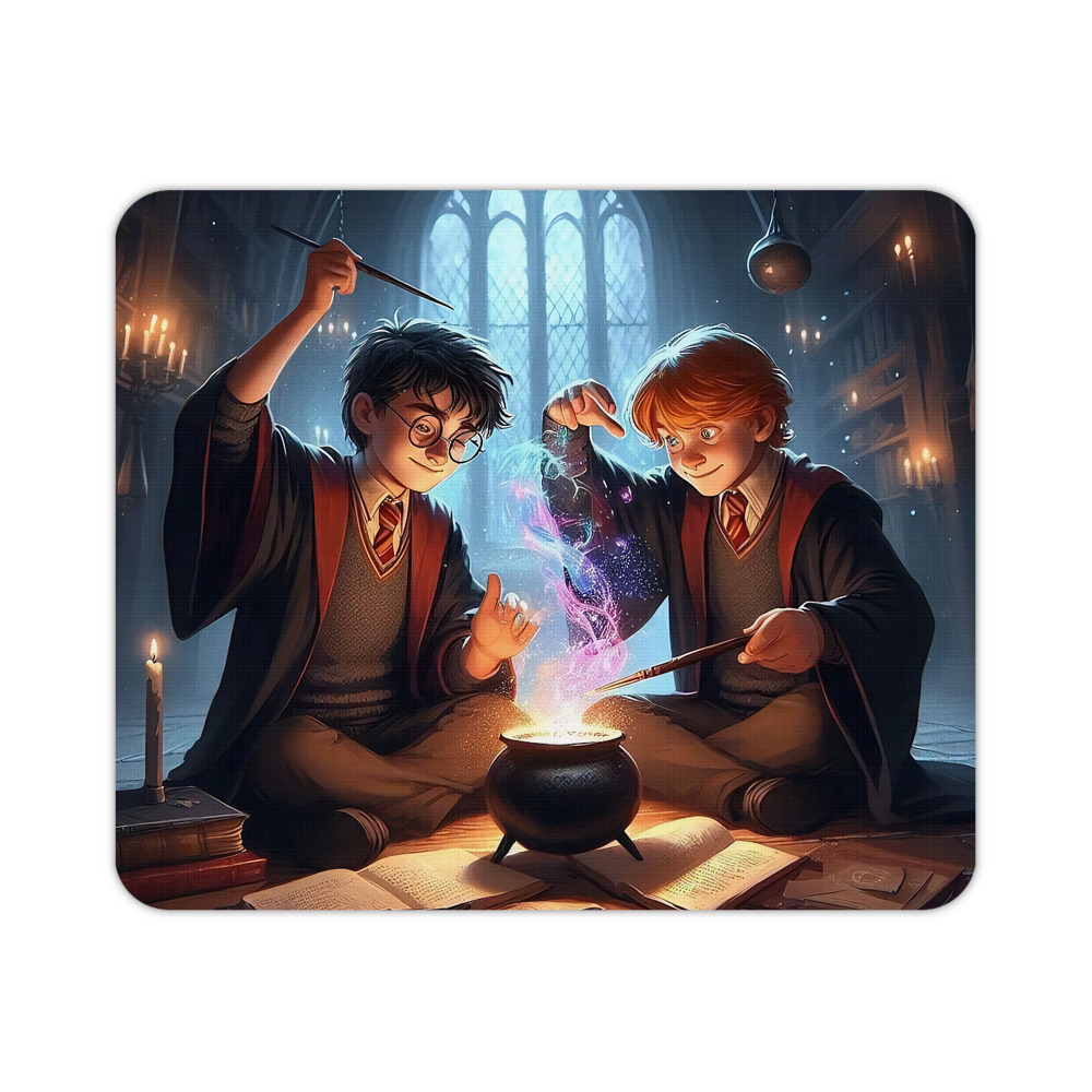 （画像用） Harry Potter ハリー・ポッターシリーズ マウスパッド ステッチ加工 ラバー素材 防水 滑り止め 超薄型 ゲーミング/オフィス対応