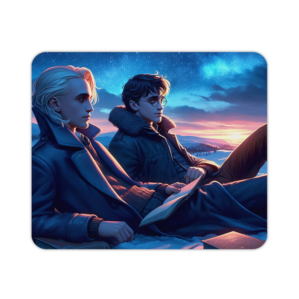（画像用） Harry Potter ハリー・ポッターシリーズ マウスパッド ステッチ加工 ラバー素材 防水 滑り止め 超薄型 ゲーミング/オフィス対応