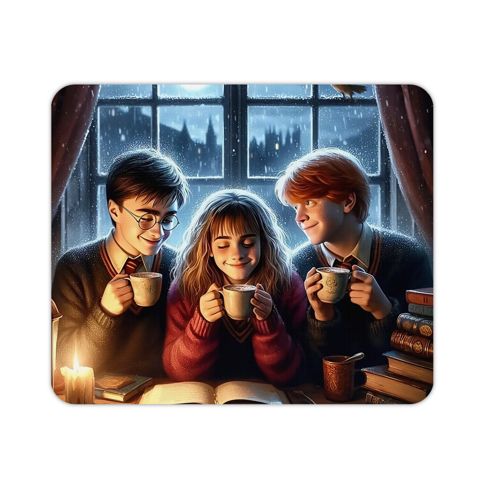 （画像用） Harry Potter ハリー・ポッターシリーズ マウスパッド ステッチ加工 ラバー素材 防水 滑り止め 超薄型 ゲーミング/オフィス対応
