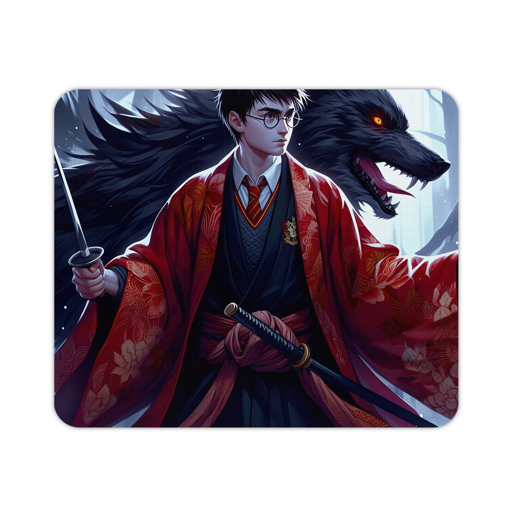 （画像用） Harry Potter ハリー・ポッターシリーズ マウスパッド ステッチ加工 ラバー素材 防水 滑り止め 超薄型 ゲーミング/オフィス対応