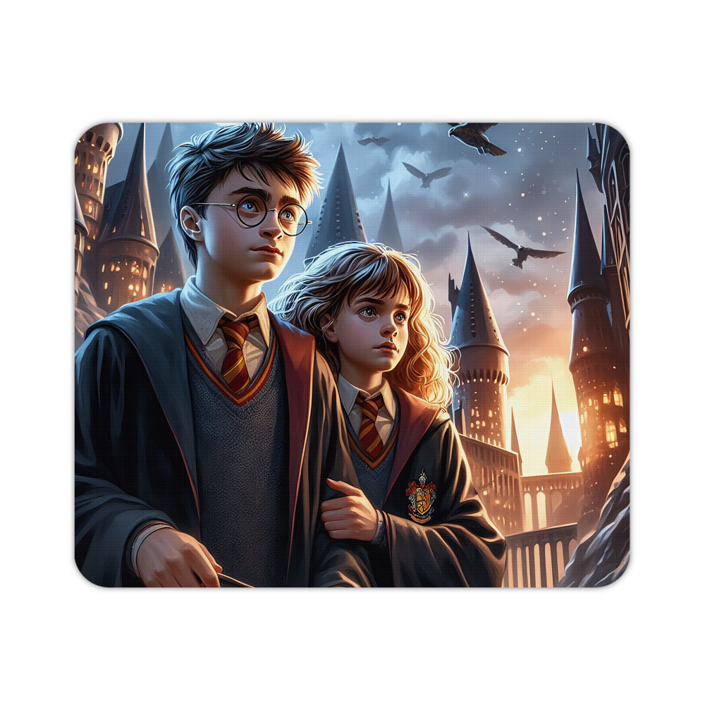 （画像用） Harry Potter ハリー・ポッターシリーズ マウスパッド ステッチ加工 ラバー素材 防水 滑り止め 超薄型 ゲーミング/オフィス対応