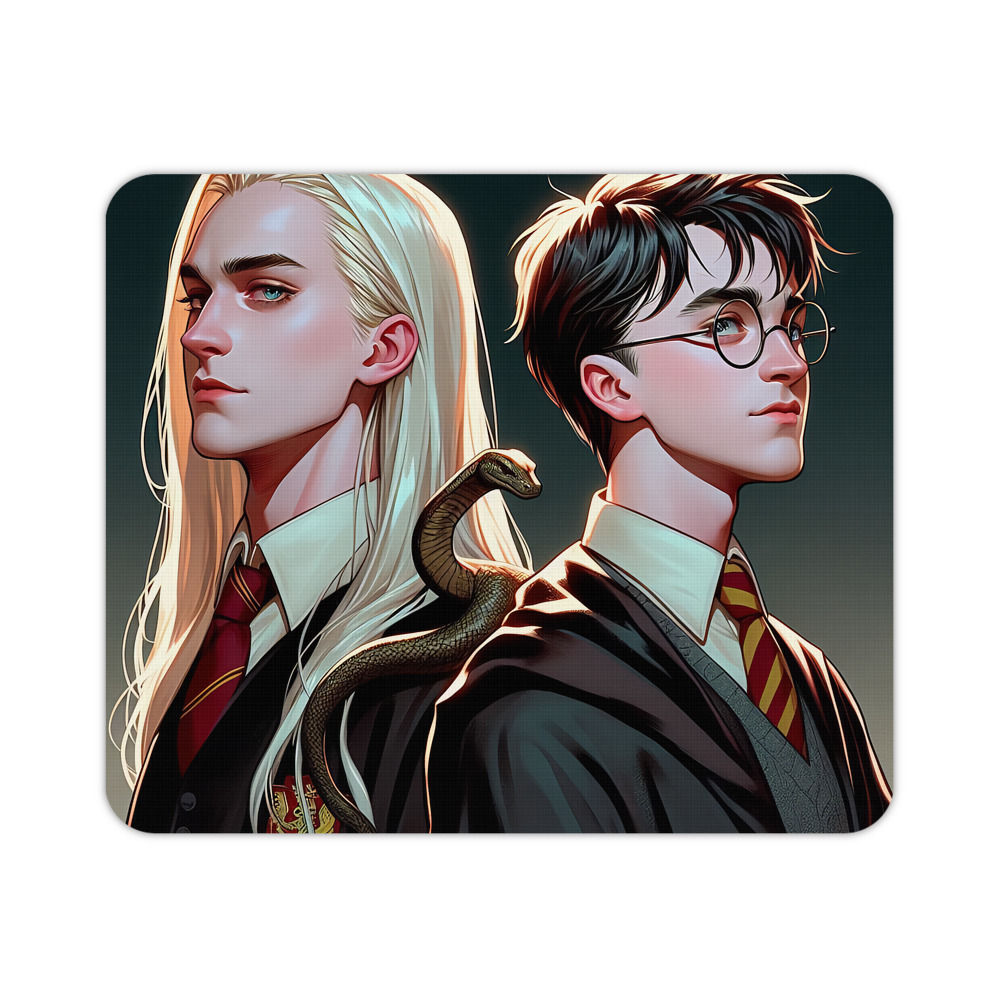 （画像用） Harry Potter ハリー・ポッターシリーズ マウスパッド ステッチ加工 ラバー素材 防水 滑り止め 超薄型 ゲーミング/オフィス対応