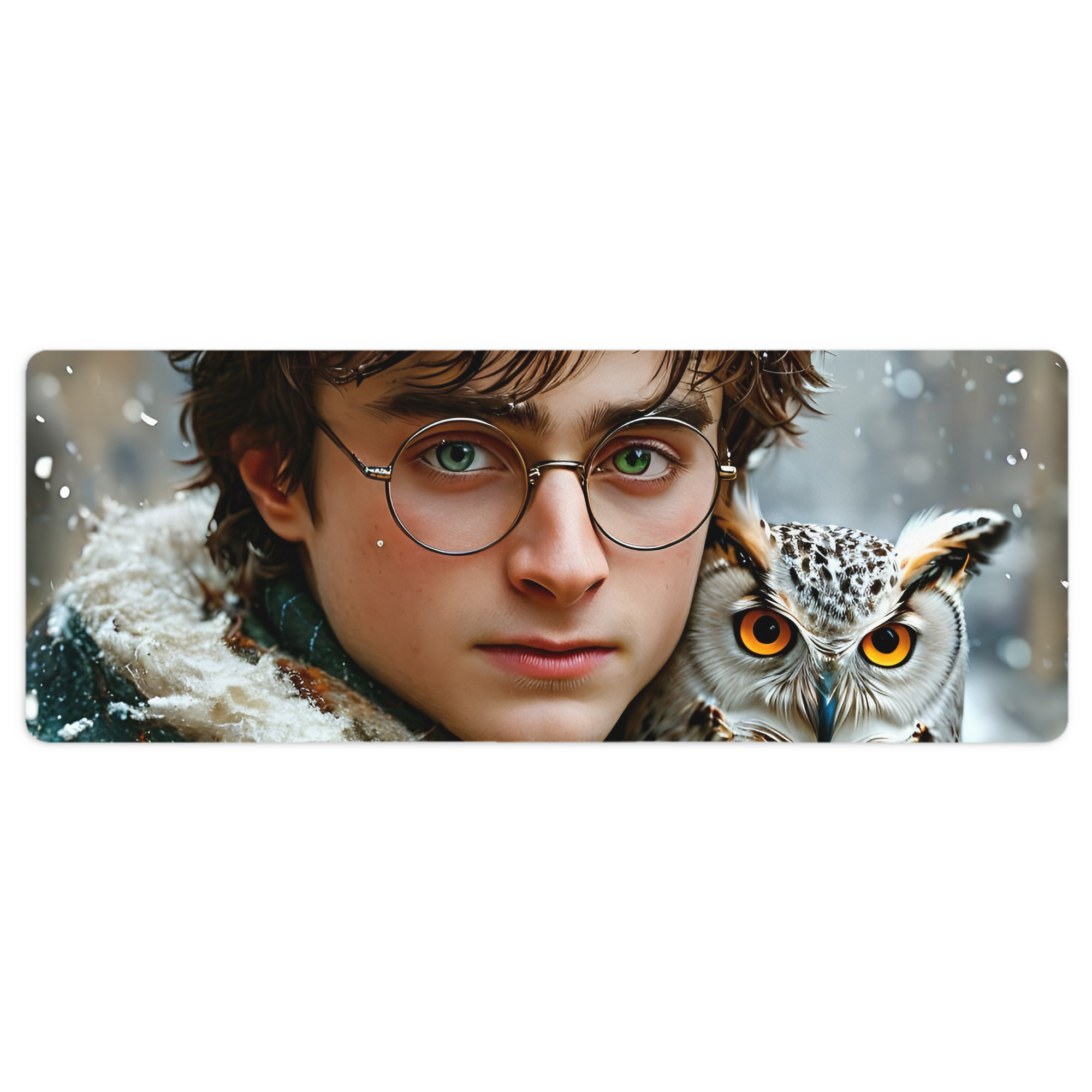 （画像用） Harry Potter ハリー・ポッターシリーズ ステッチ加工 大判デスクマット／滑り止めマウスパッド