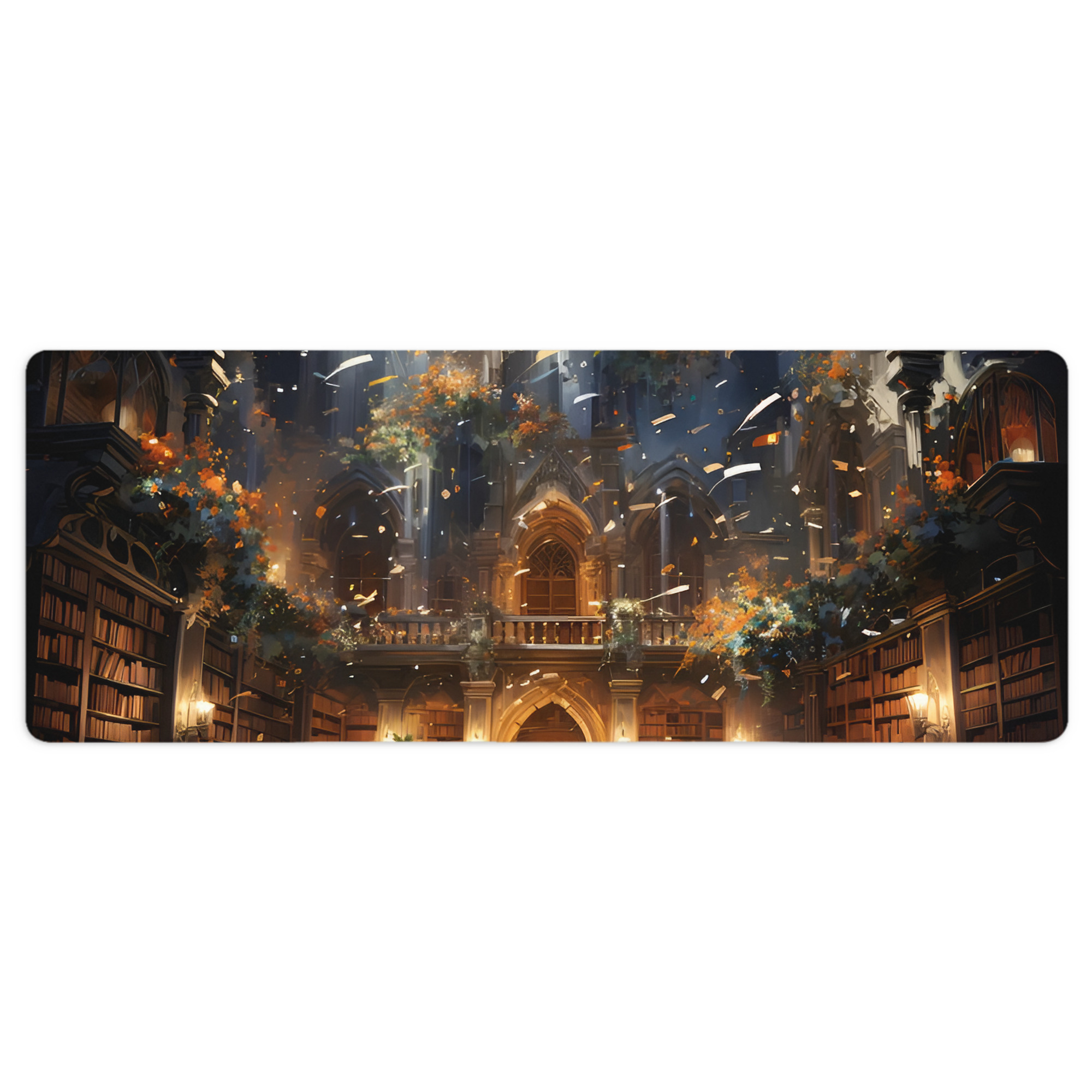 （画像用） Harry Potter ハリー・ポッターシリーズ ステッチ加工 大判デスクマット／滑り止めマウスパッド