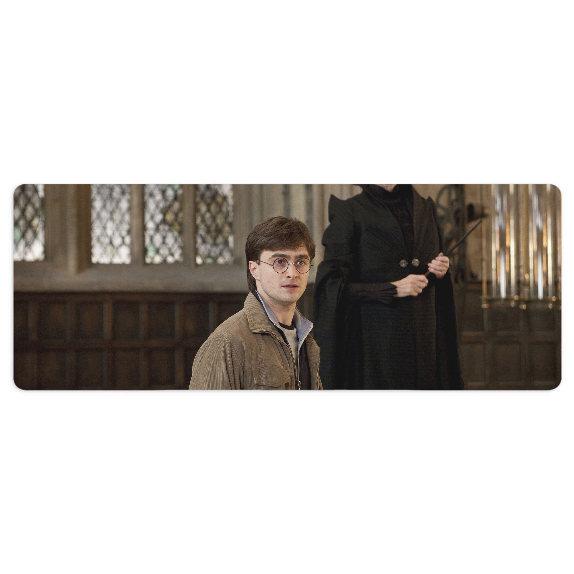（画像用） Harry Potter ハリー・ポッターシリーズ ステッチ加工 大判デスクマット／滑り止めマウスパッド