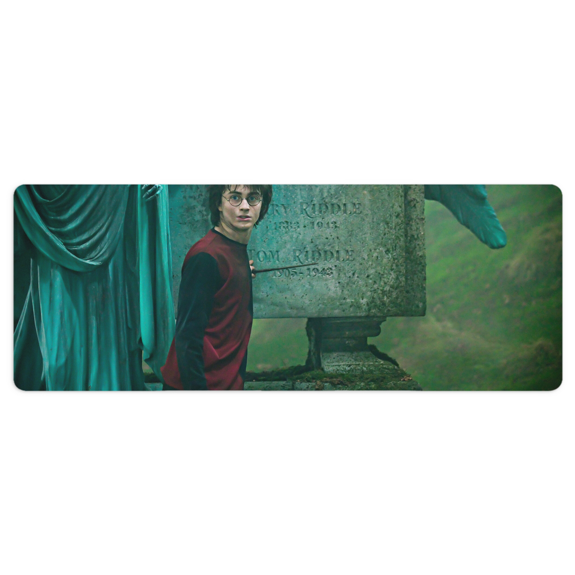 （画像用） Harry Potter ハリー・ポッターシリーズ ステッチ加工 大判デスクマット／滑り止めマウスパッド