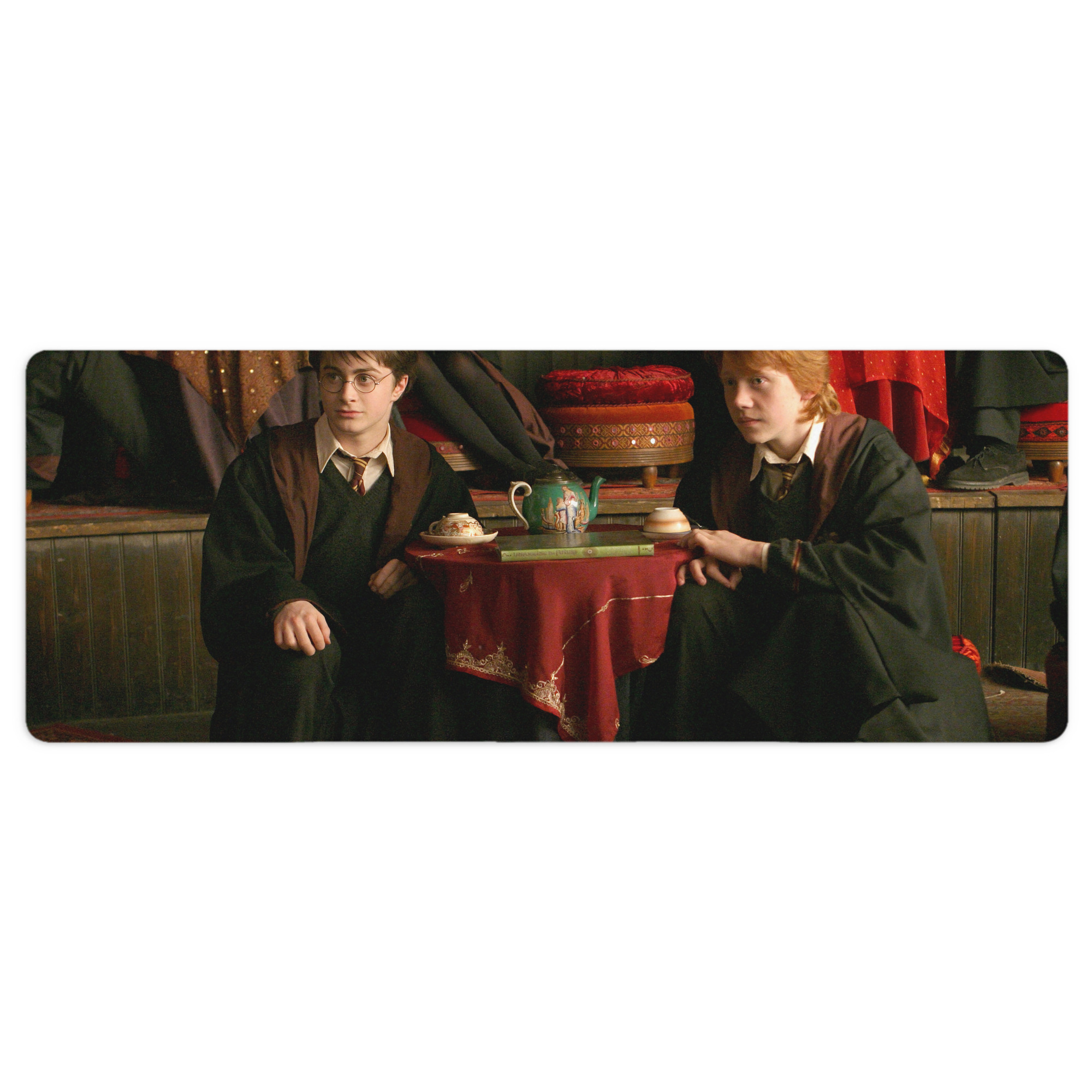 （画像用） Harry Potter ハリー・ポッターシリーズ ステッチ加工 大判デスクマット／滑り止めマウスパッド