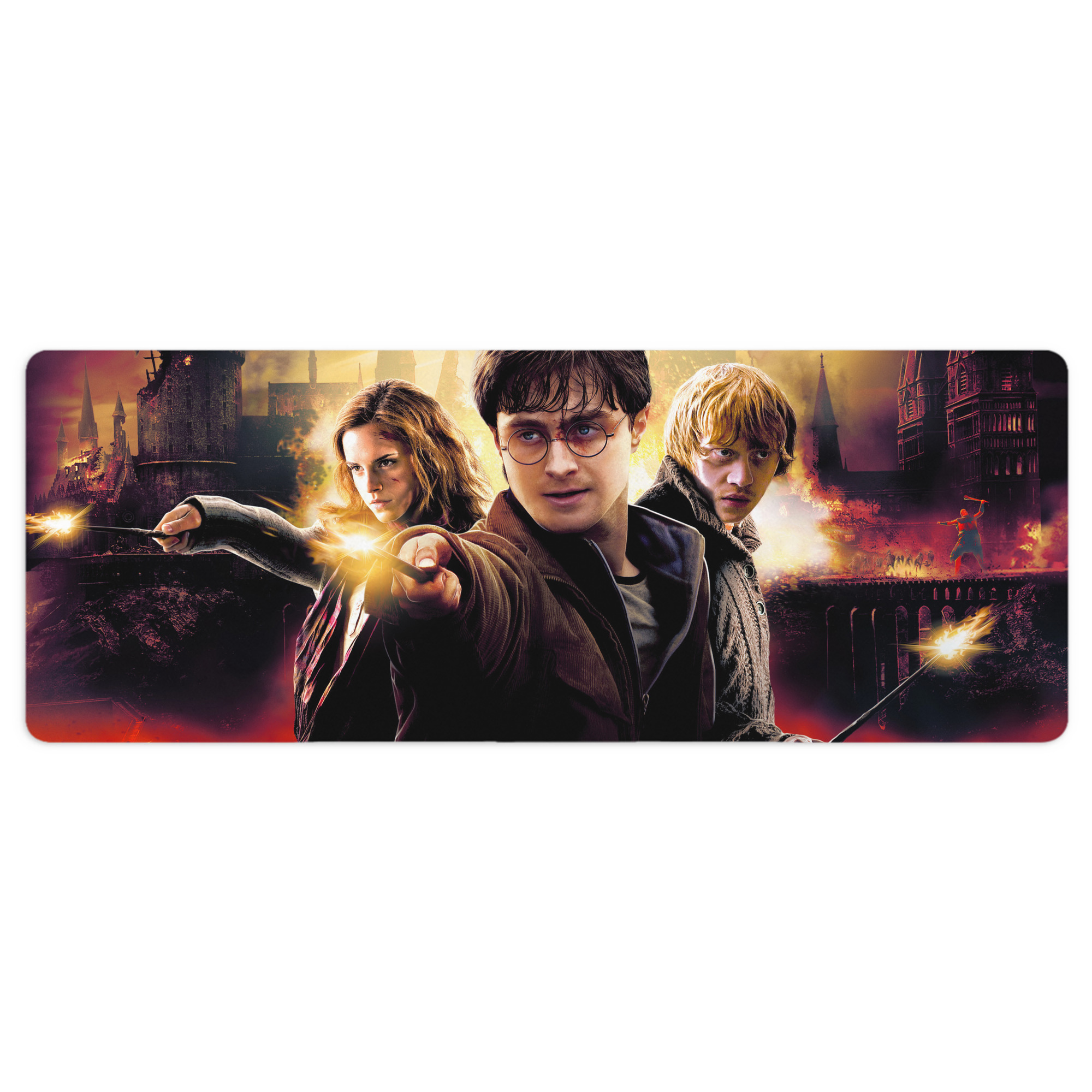 （画像用） Harry Potter ハリー・ポッターシリーズ ステッチ加工 大判デスクマット／滑り止めマウスパッド