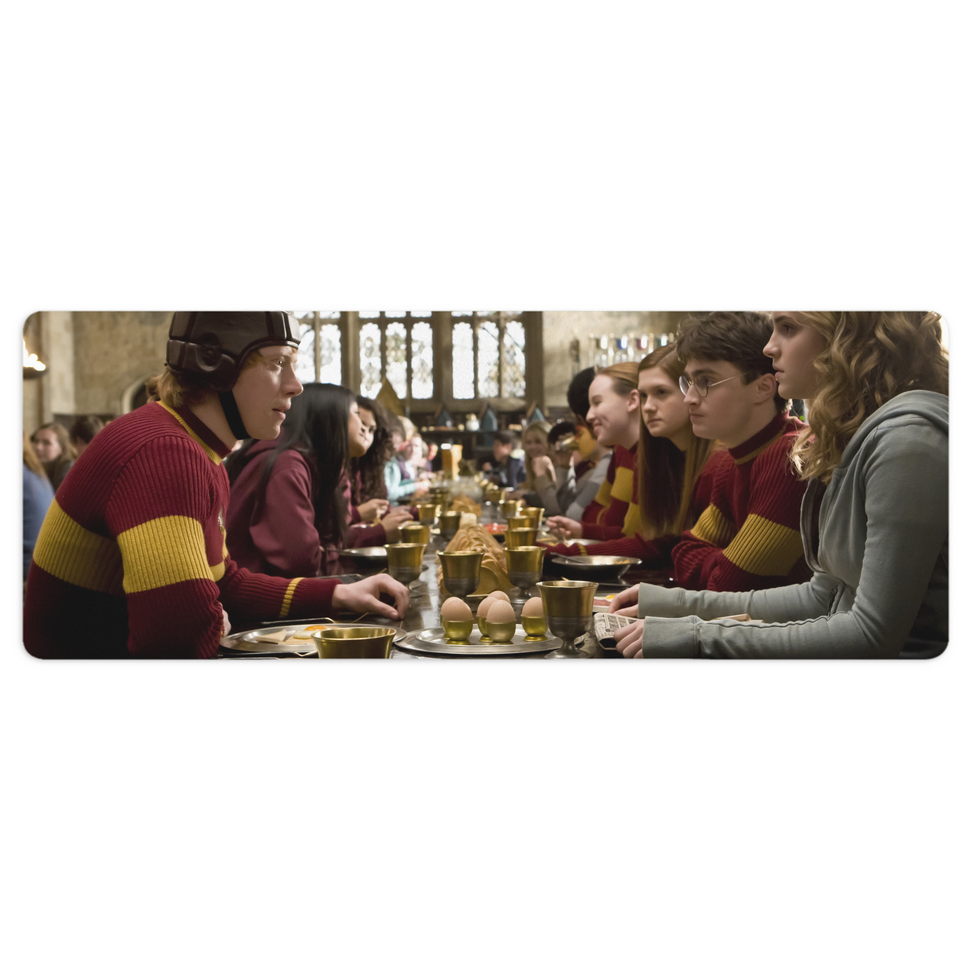 （画像用） Harry Potter ハリー・ポッターシリーズ ステッチ加工 大判デスクマット／滑り止めマウスパッド