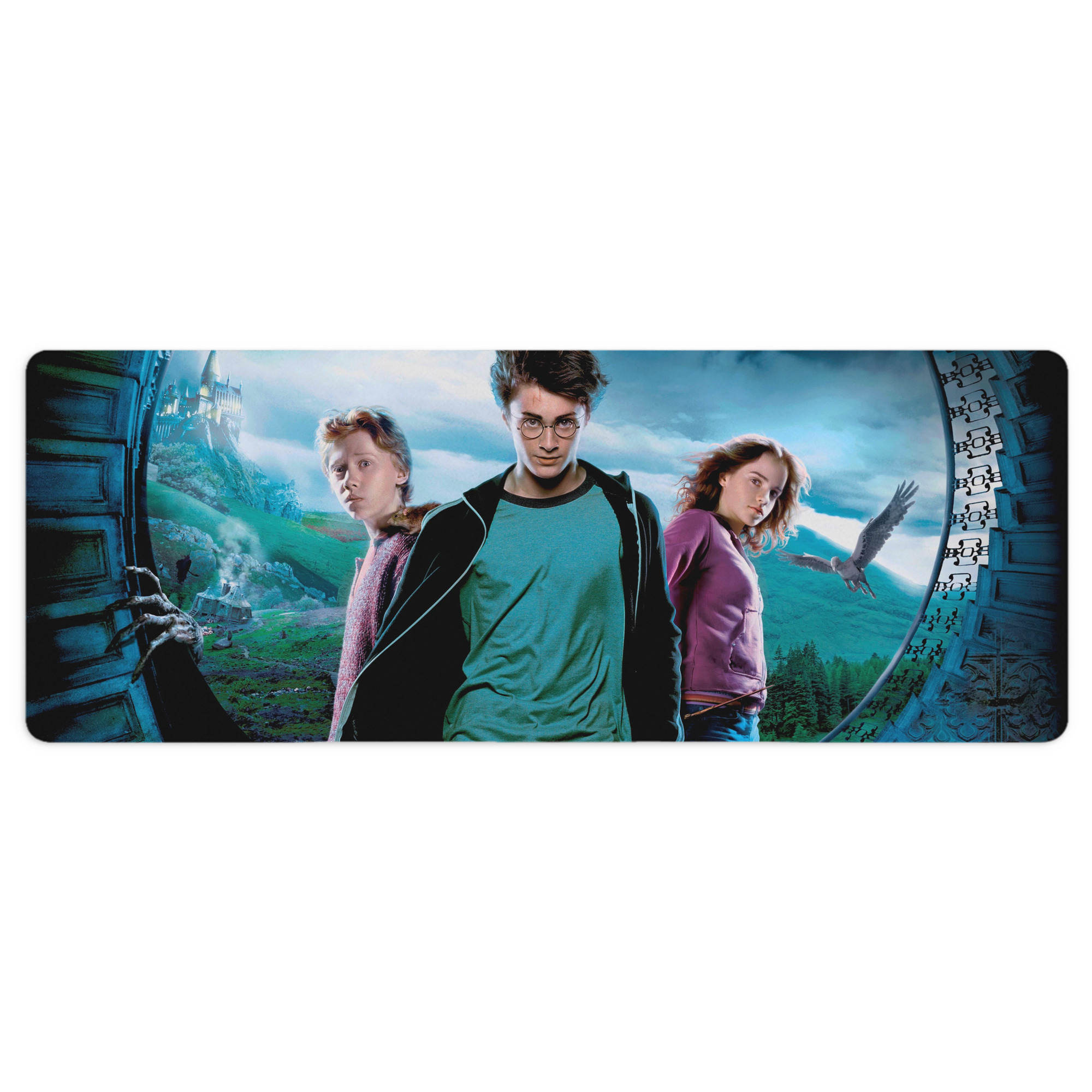 （画像用） Harry Potter ハリー・ポッターシリーズ ステッチ加工 大判デスクマット／滑り止めマウスパッド