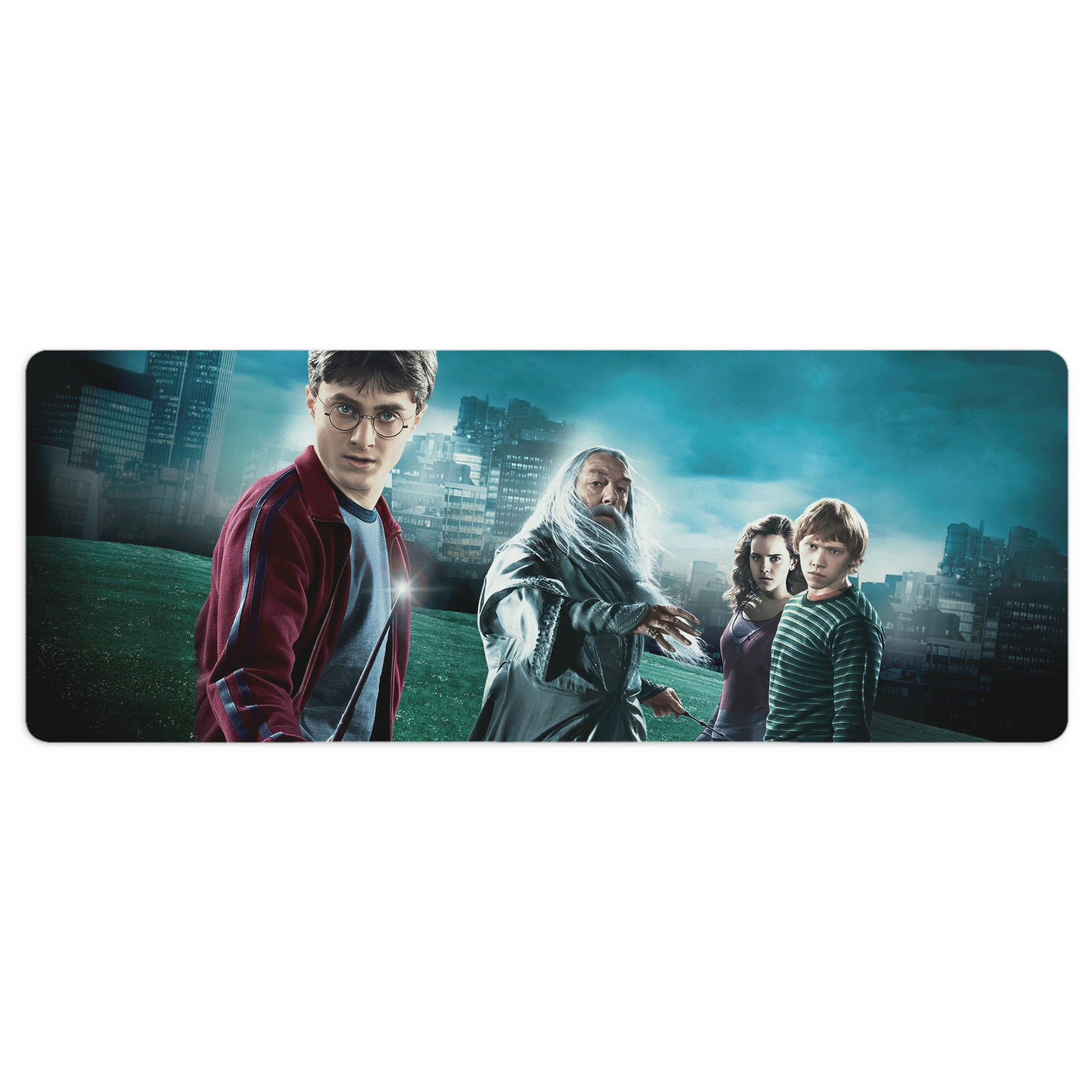 （画像用） Harry Potter ハリー・ポッターシリーズ ステッチ加工 大判デスクマット／滑り止めマウスパッド