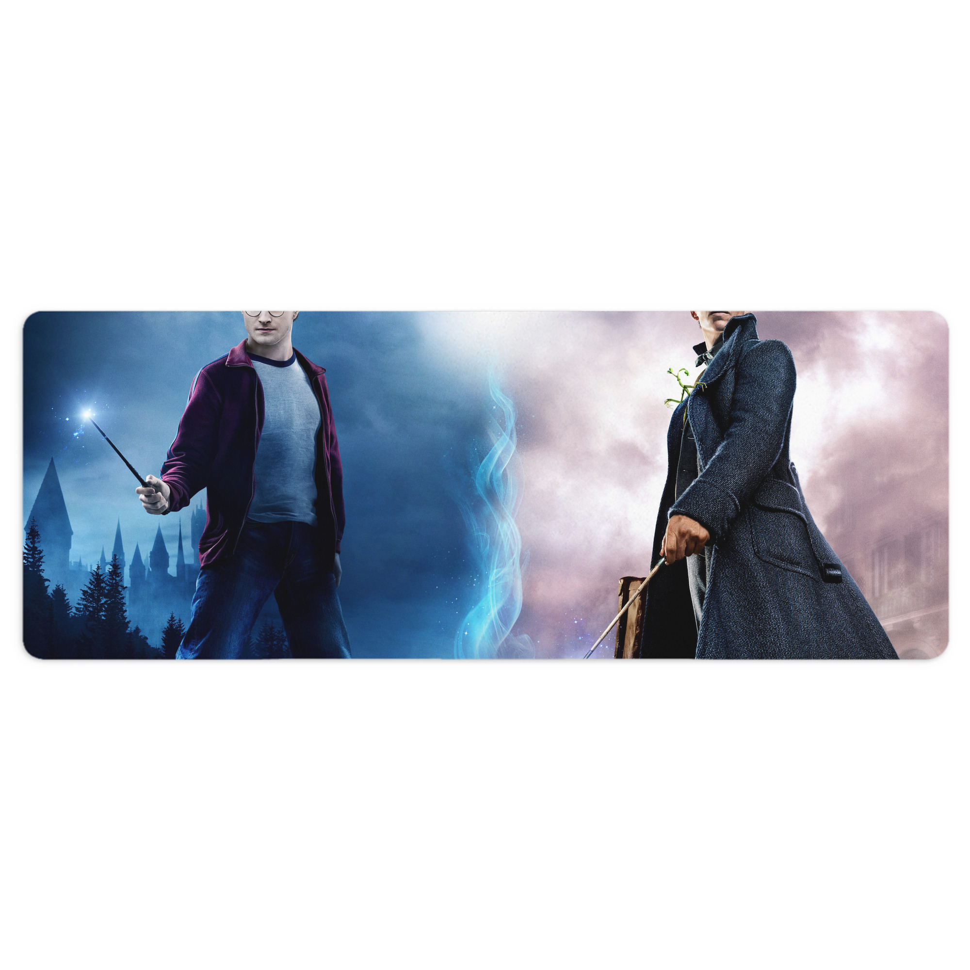 （画像用） Harry Potter ハリー・ポッターシリーズ ステッチ加工 大判デスクマット／滑り止めマウスパッド