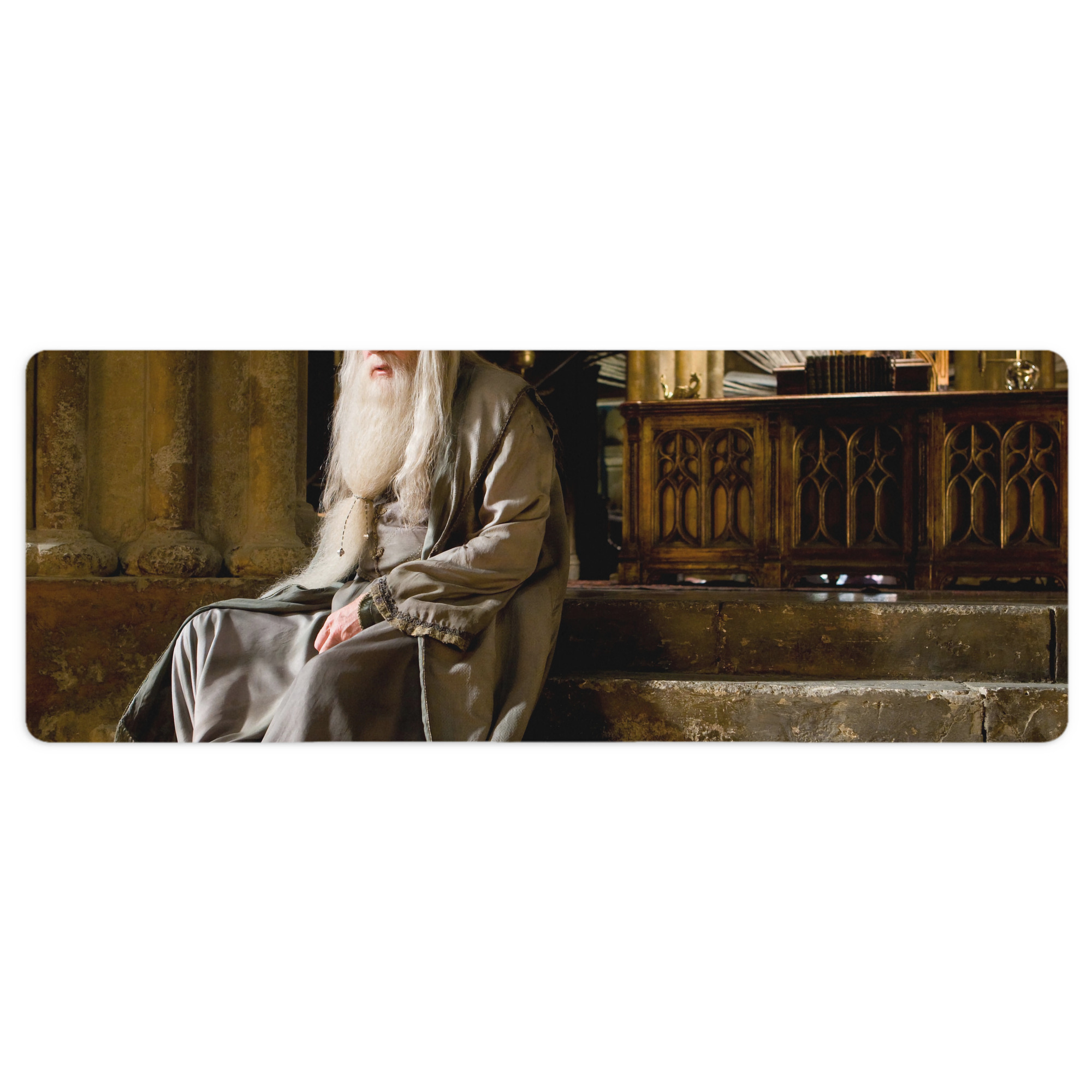 （画像用） Harry Potter ハリー・ポッターシリーズ ステッチ加工 大判デスクマット／滑り止めマウスパッド